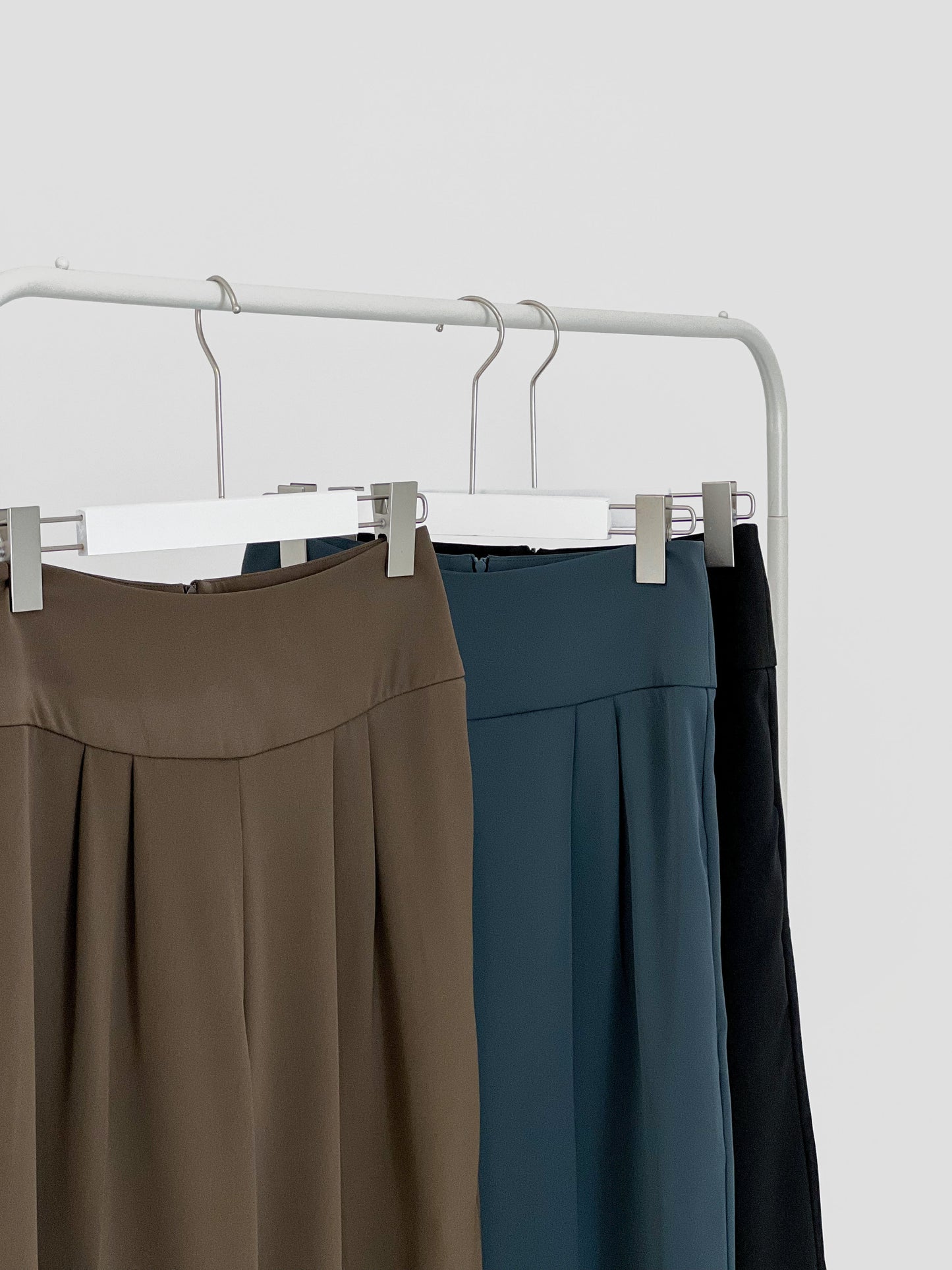 Idina Wide Waistband Pant - Grey