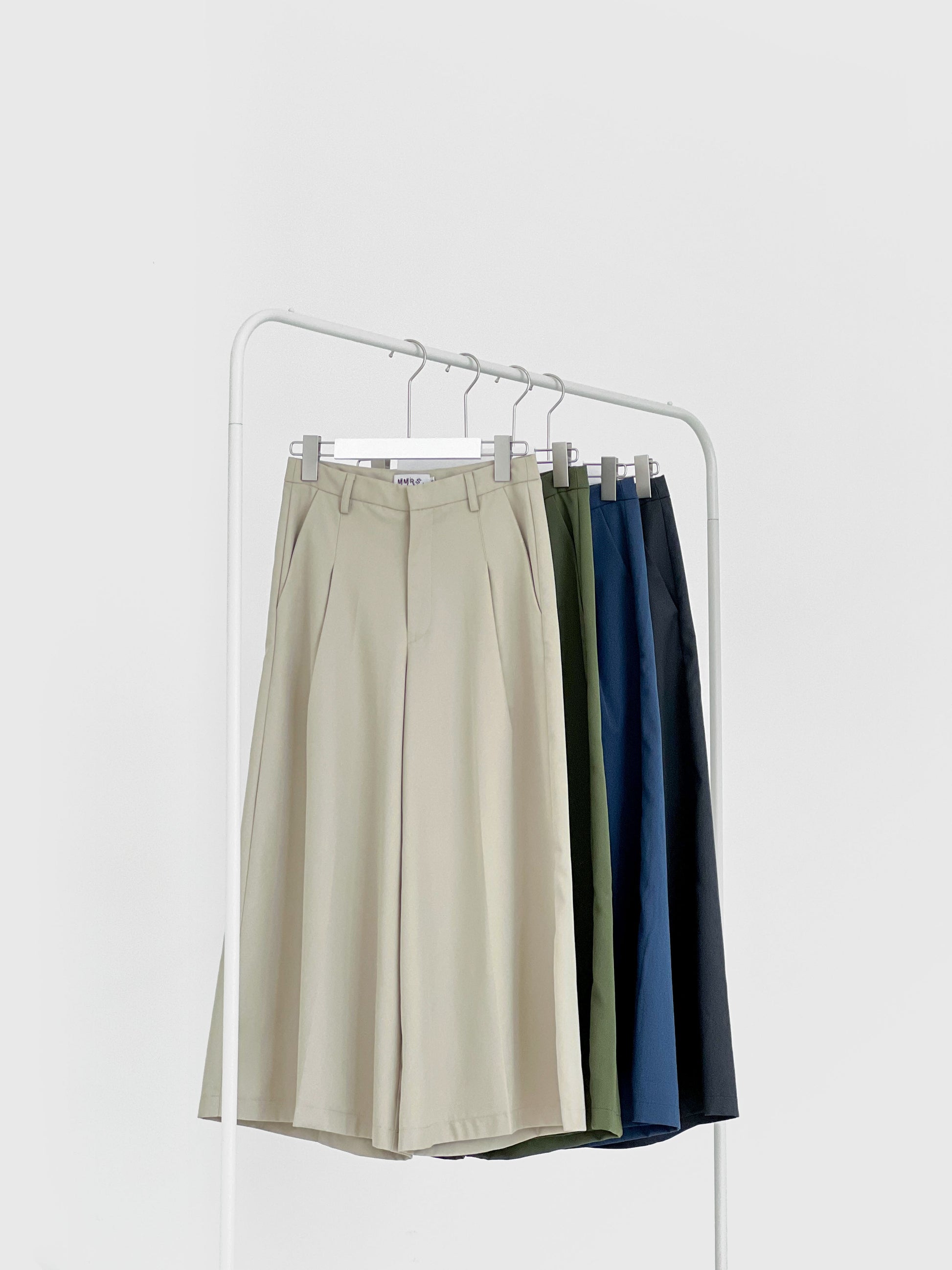 Jacqui Wide Leg Pant - Green
