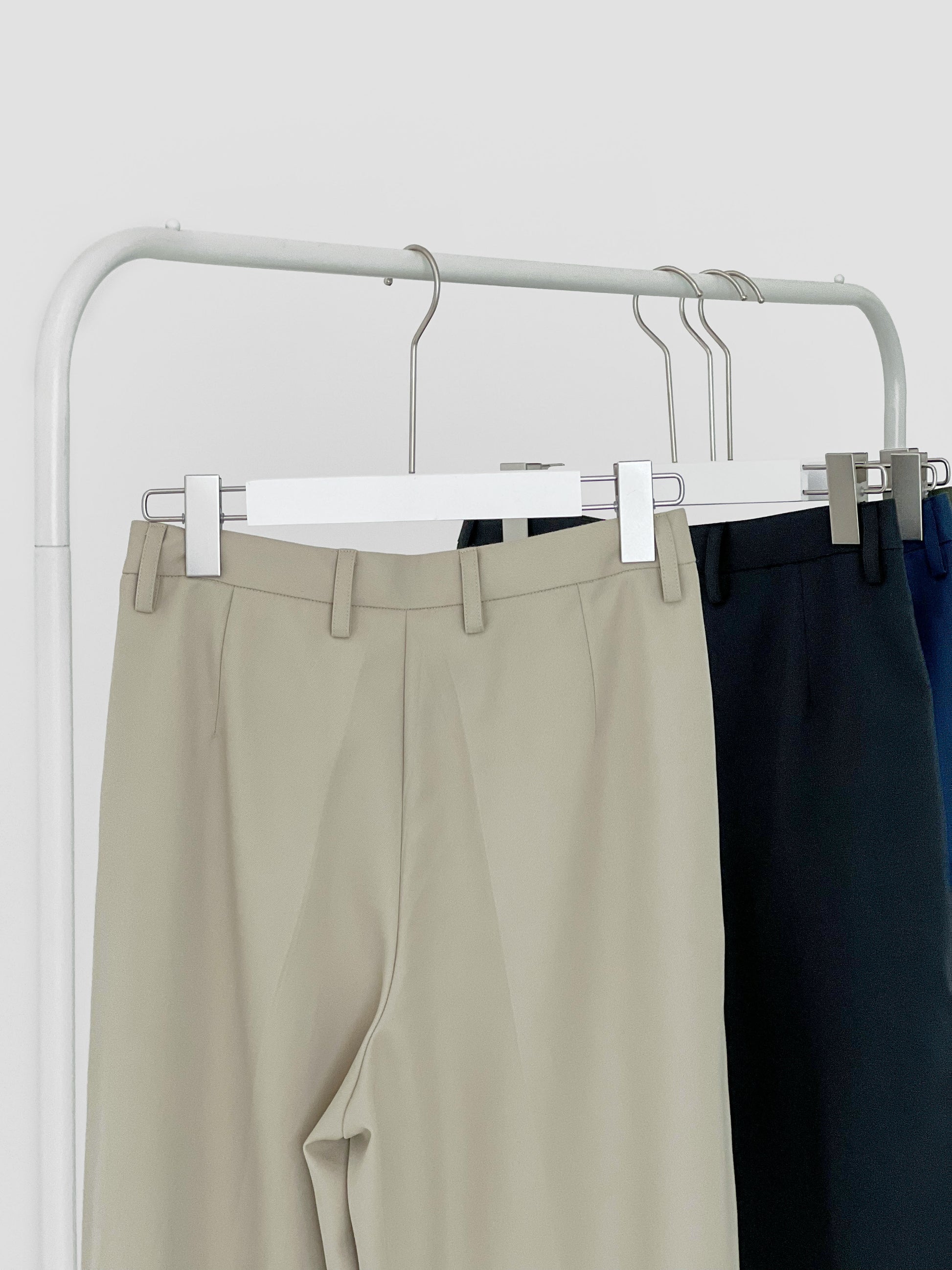 Jacqui Wide Leg Pant - Charcoal