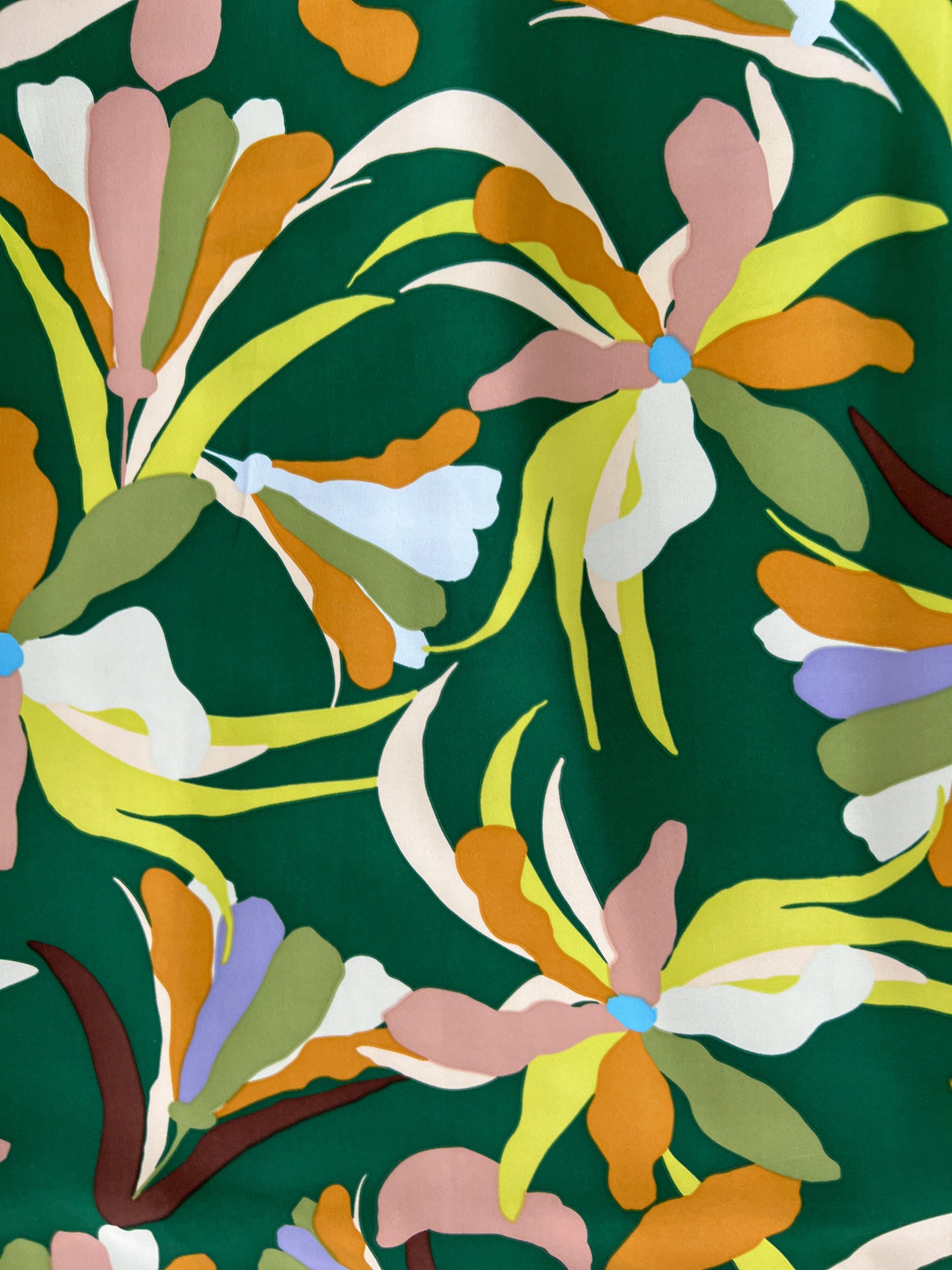 Jeni Printed Romper - Green