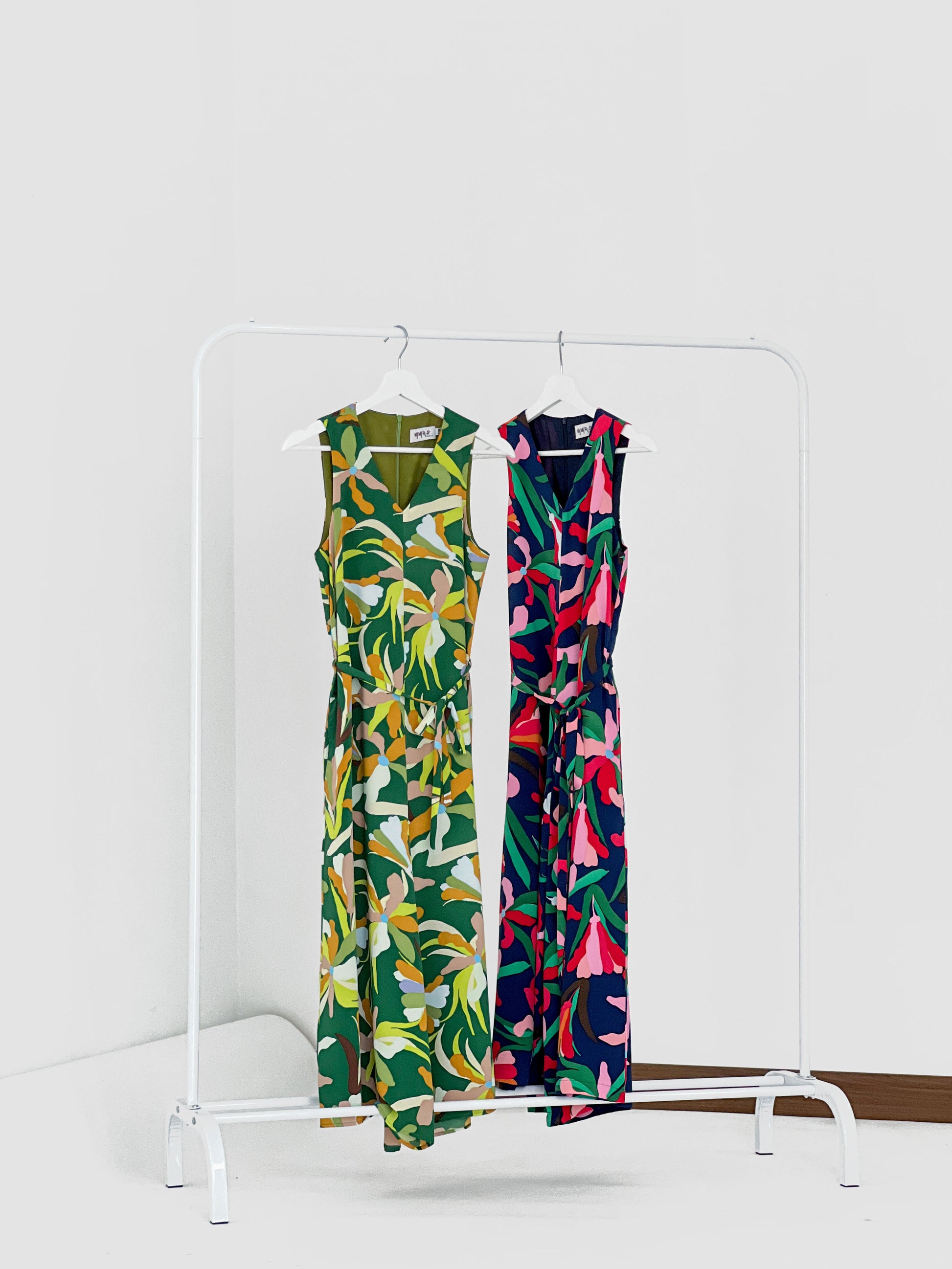Jeni Printed Romper - Green