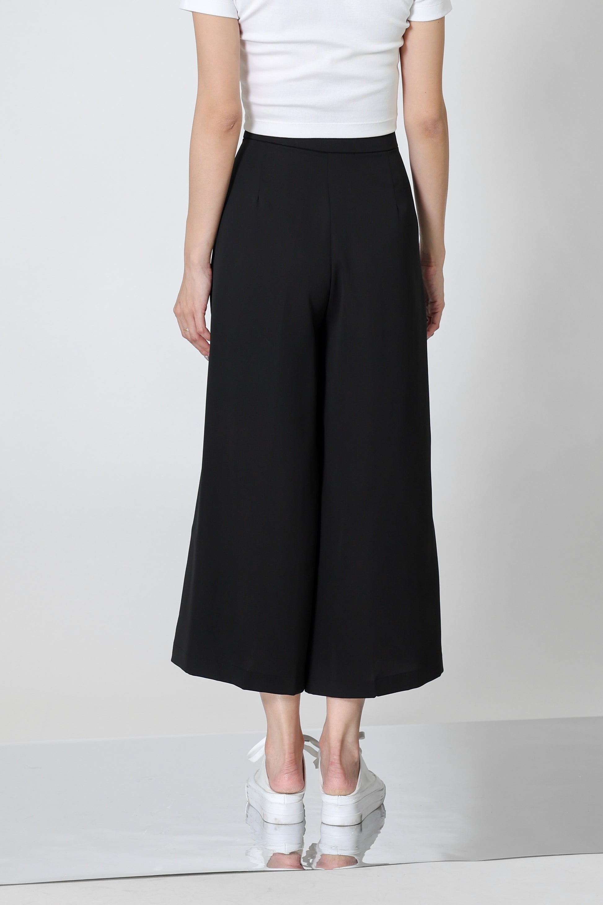 Kaiya Wide Leg Pant - Black