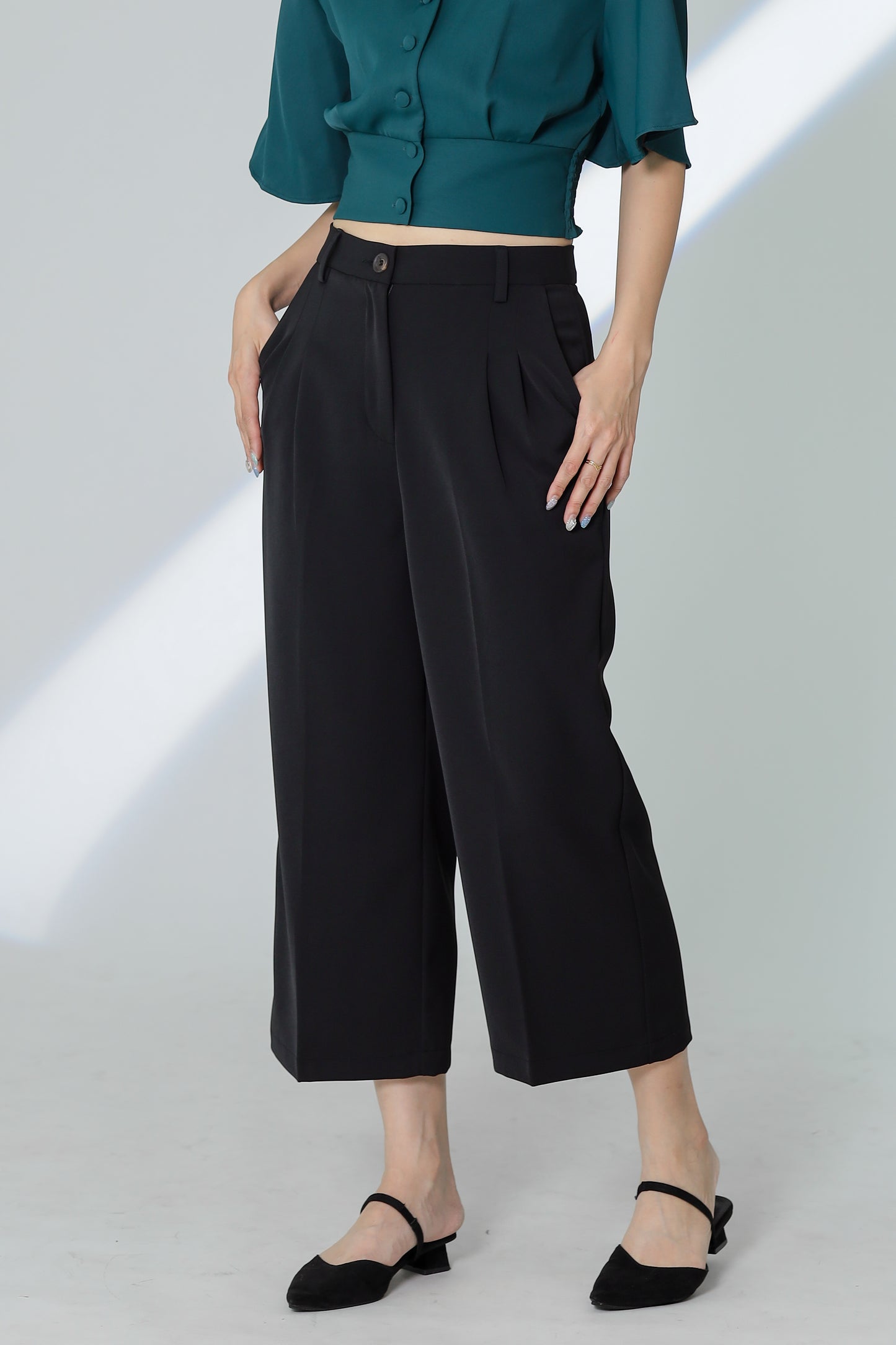 Kieran Classic Trouser - Black