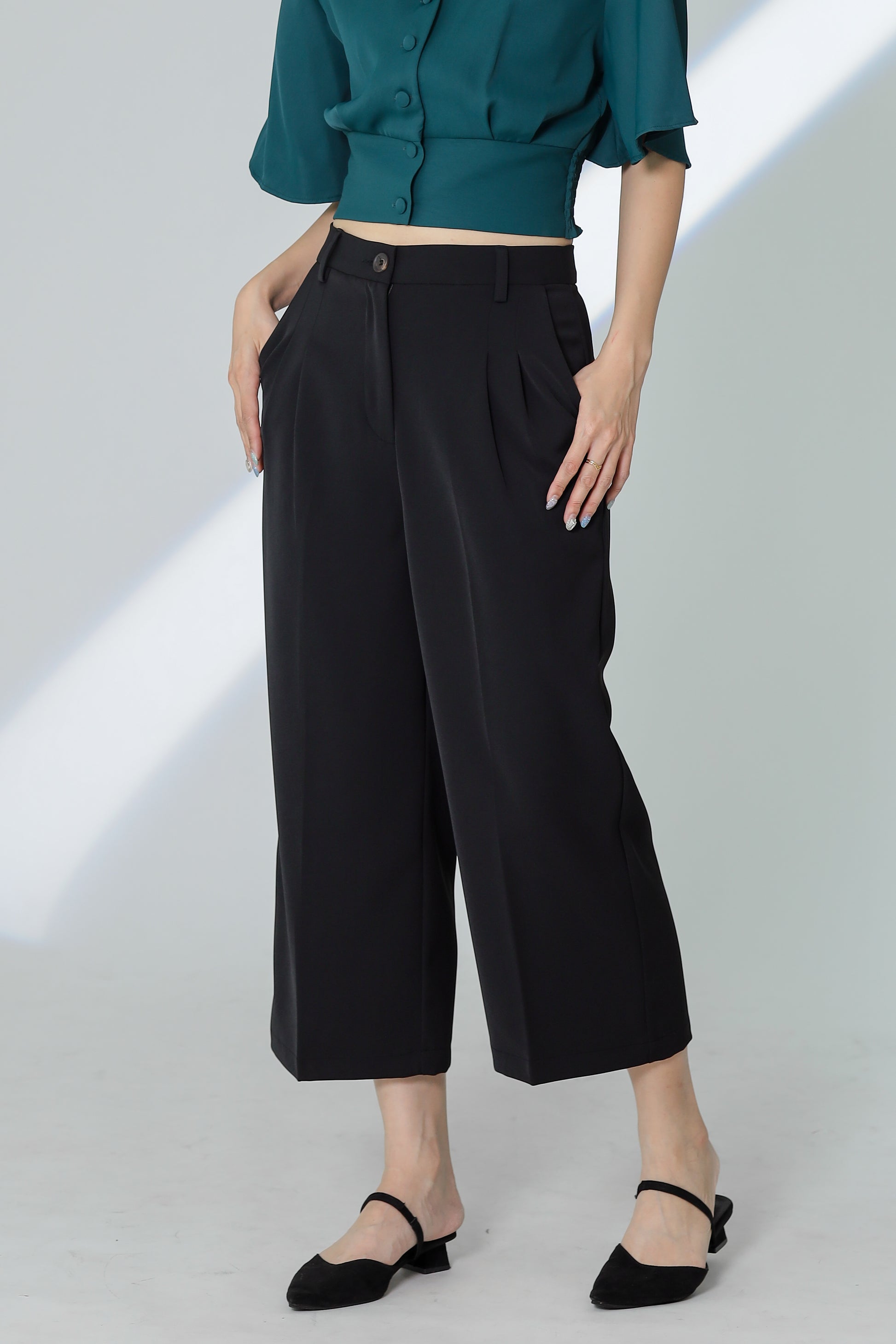 Kieran Classic Trouser - Black