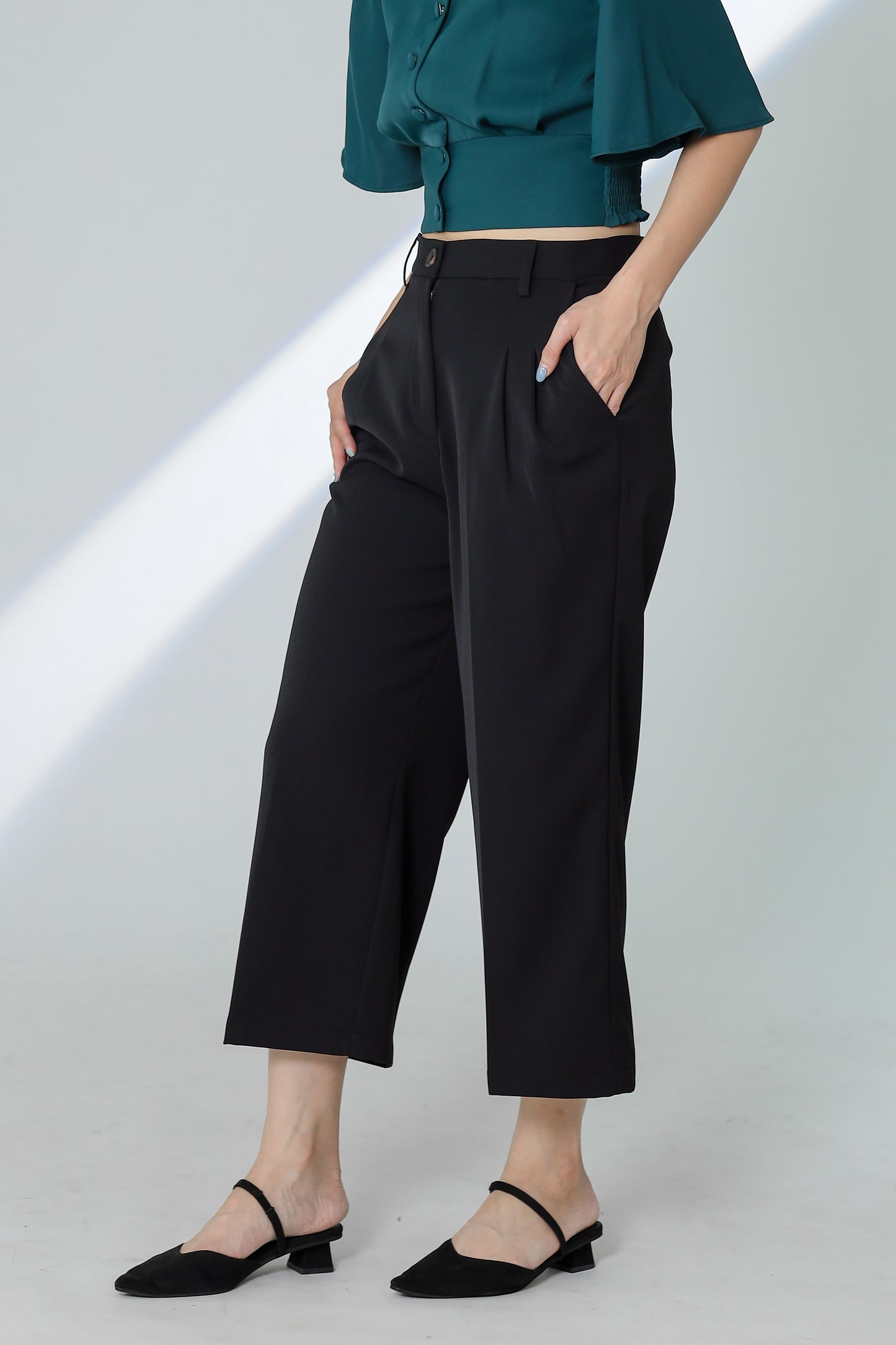Kieran Classic Trouser - Black
