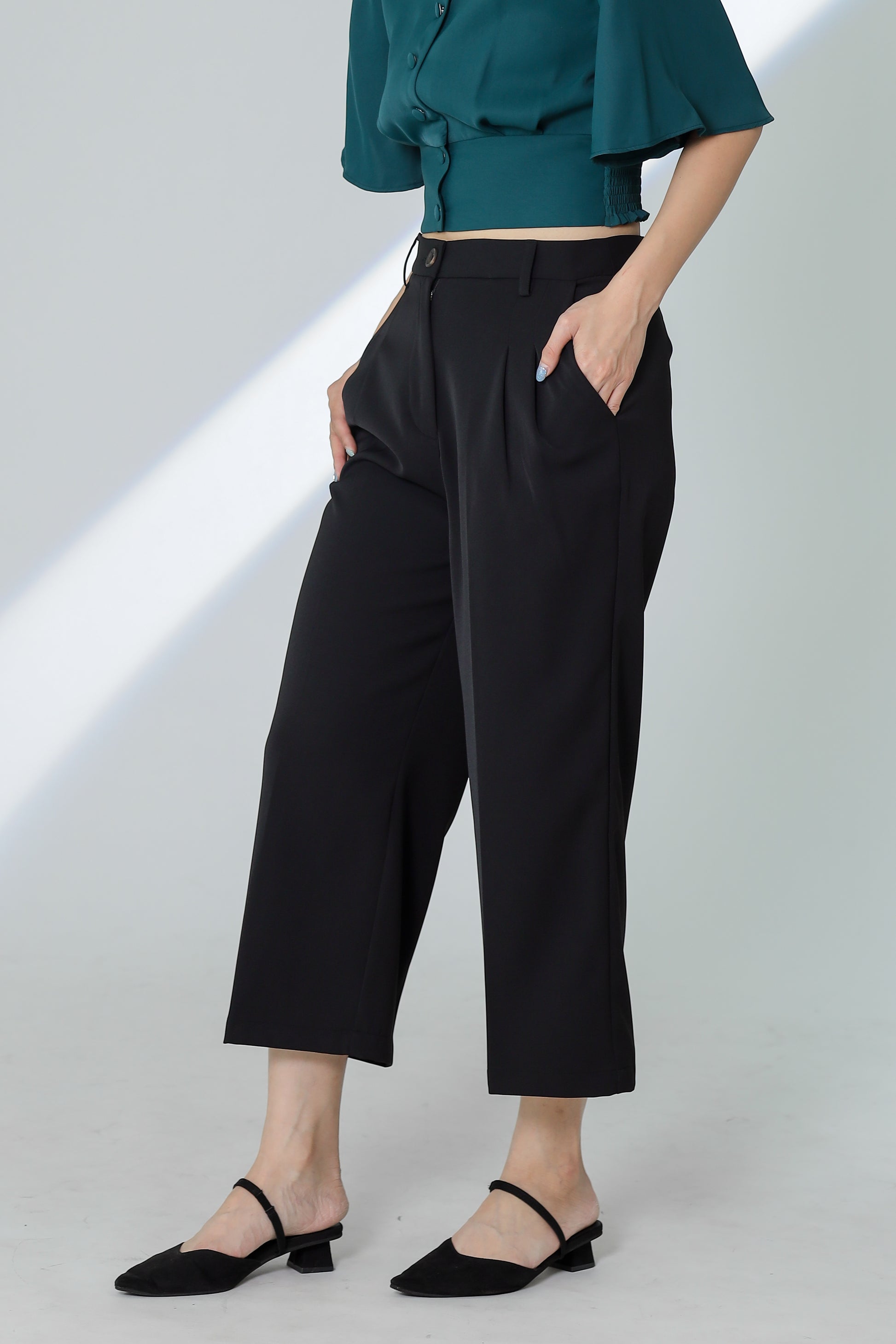 Kieran Classic Trouser - Black