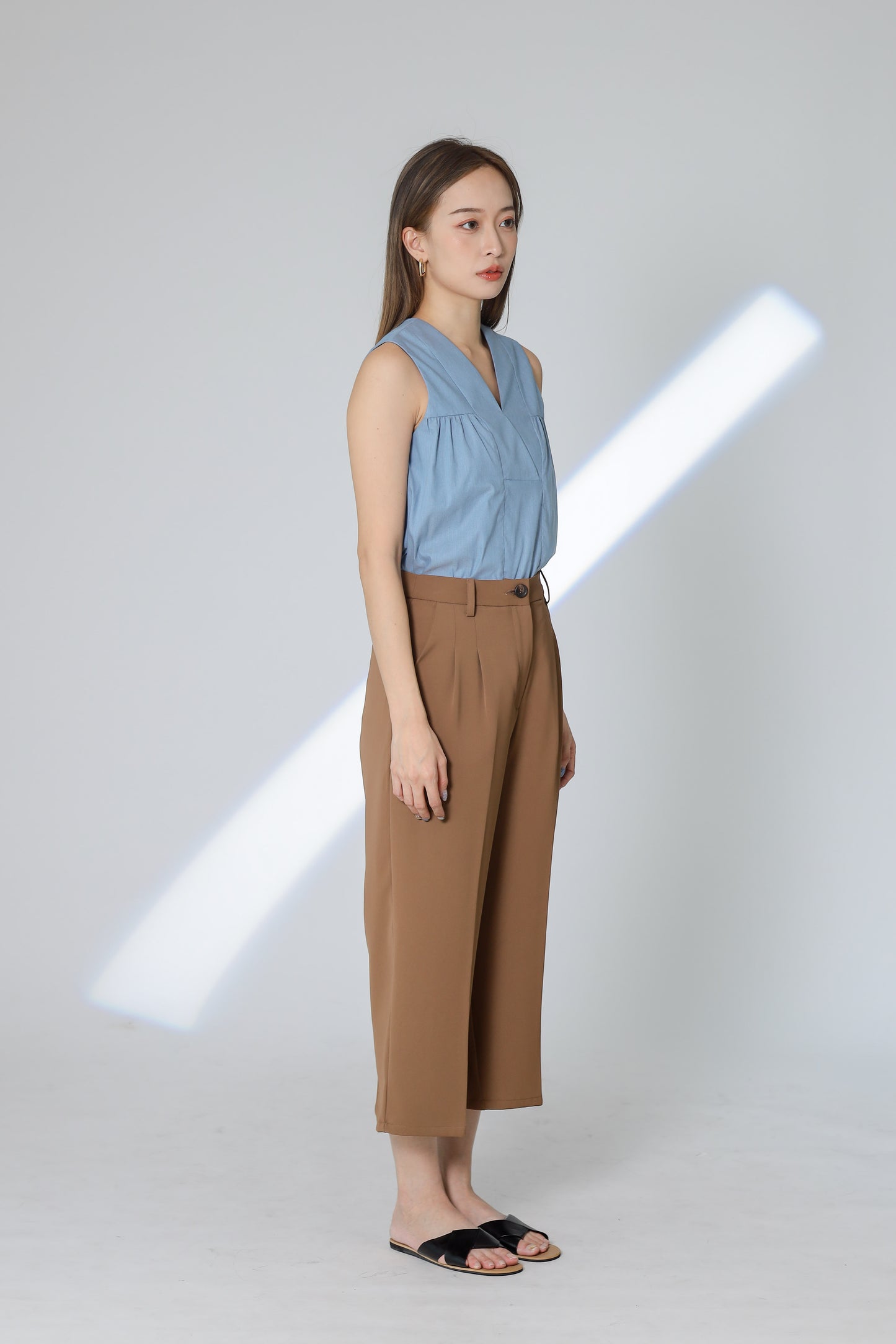 Kieran Classic Trouser - Brown