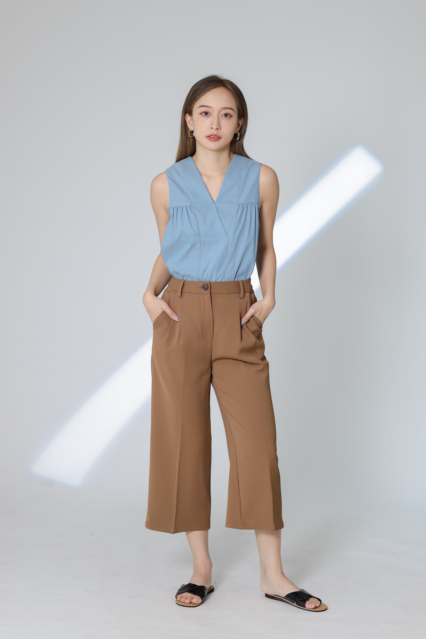 Kieran Classic Trouser - Brown