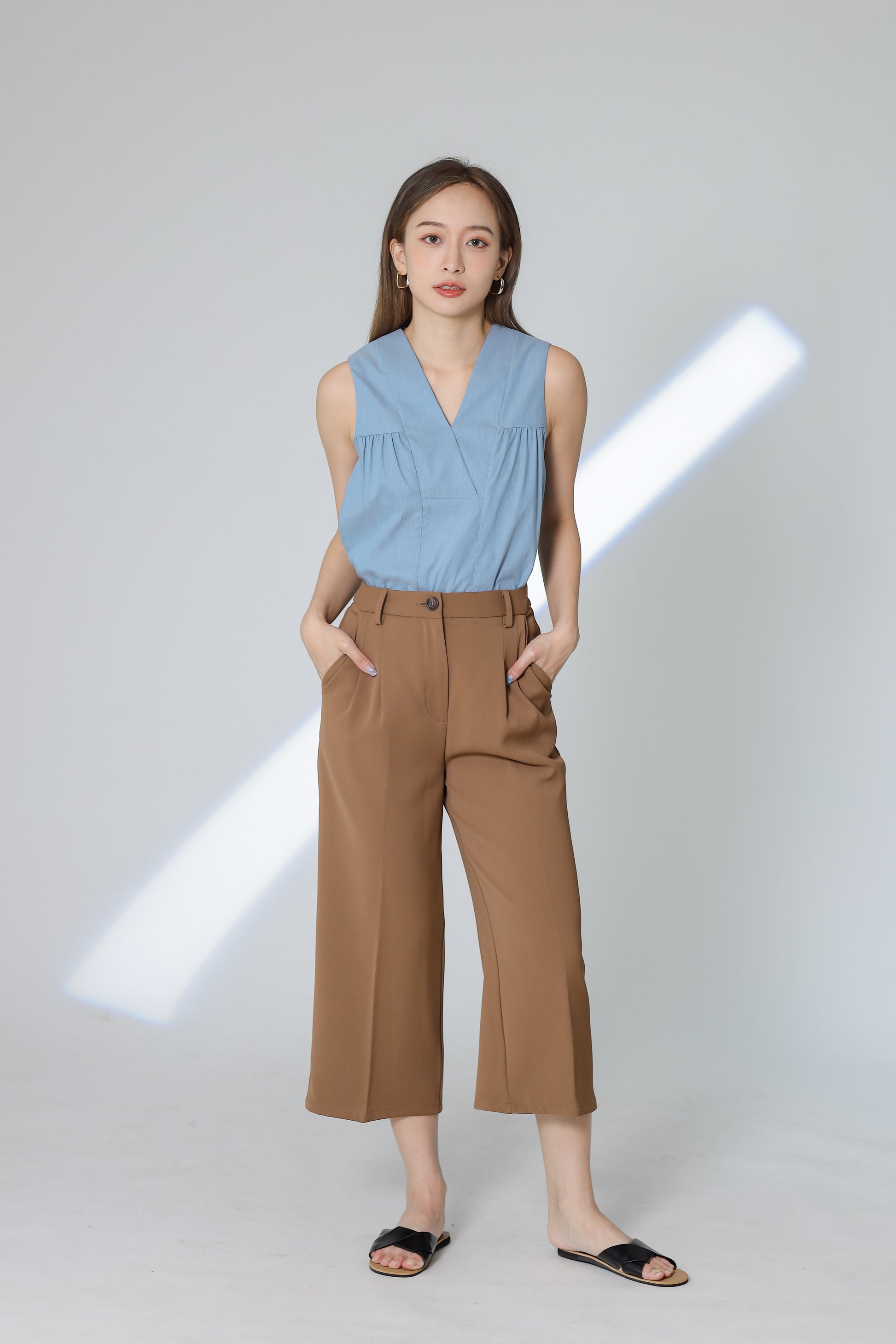 Kieran Classic Trouser - Brown