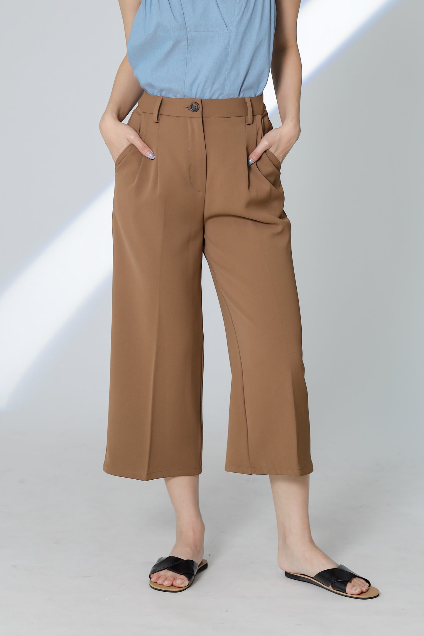 Kieran Classic Trouser - Brown