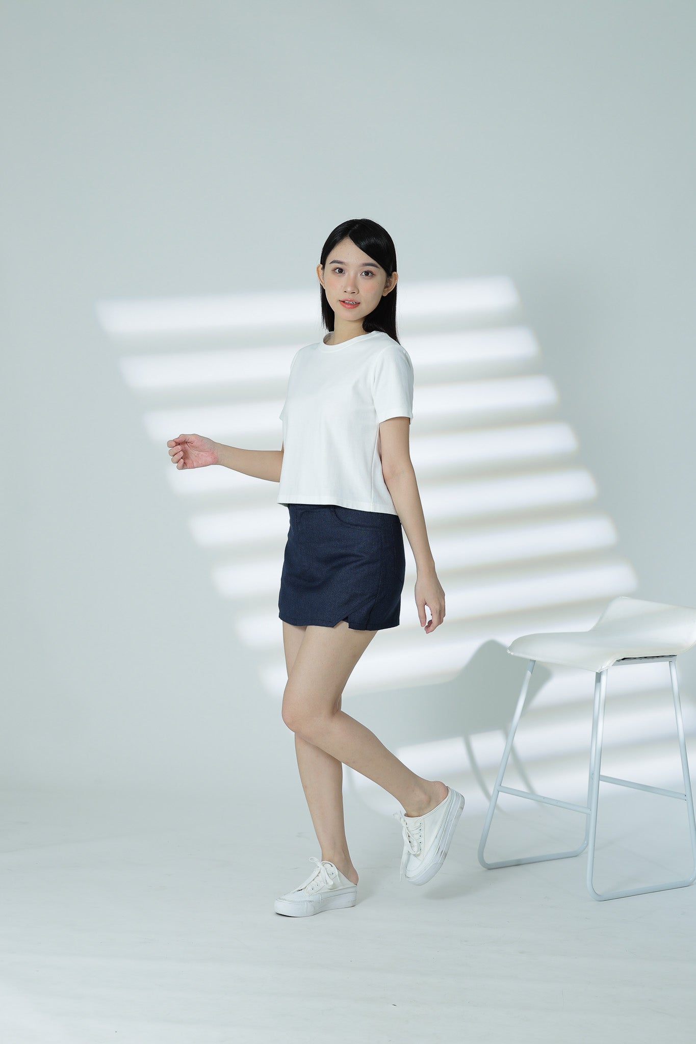 Loria Basic Skort - Checks