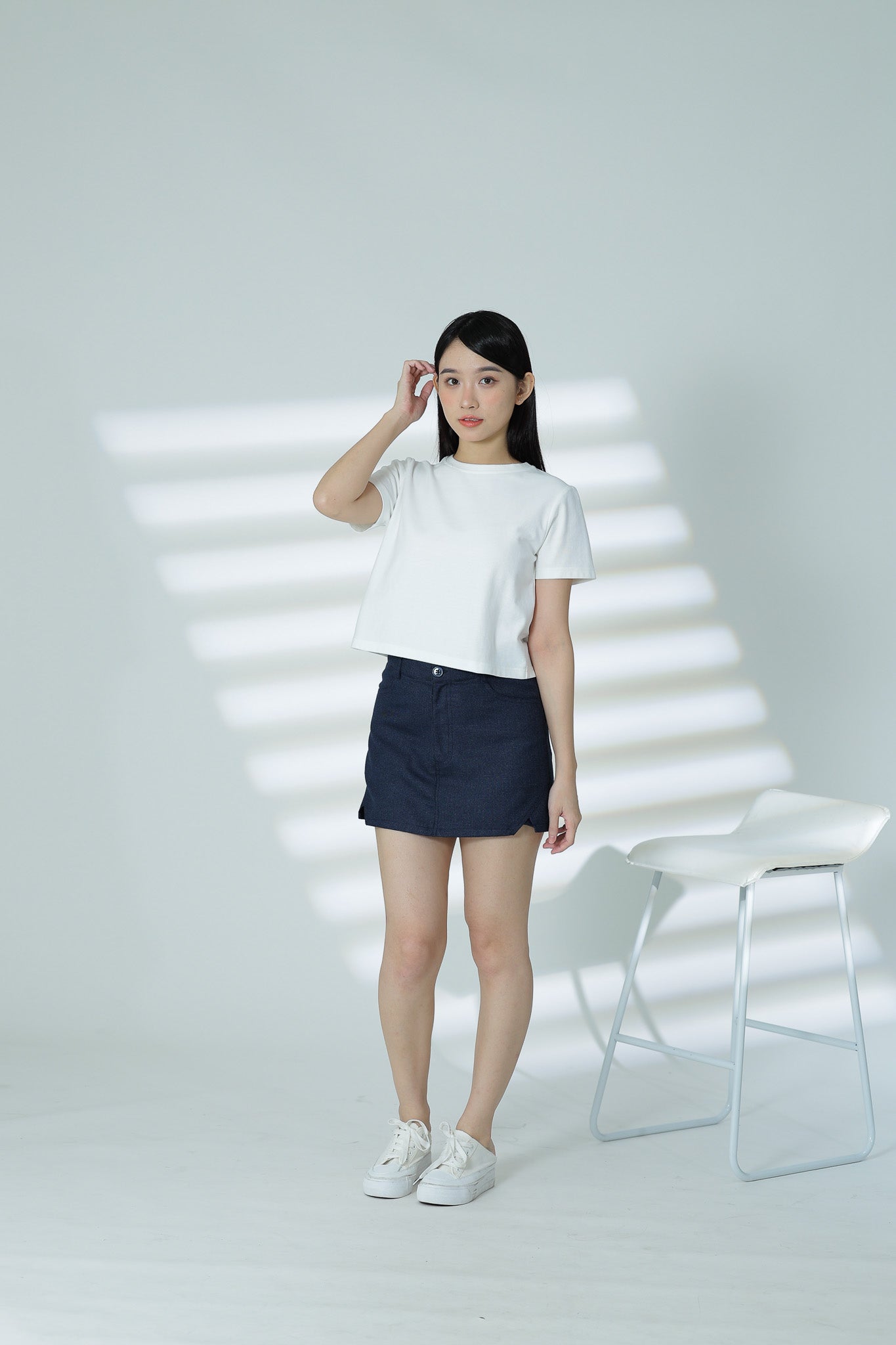 Loria Basic Skort - Checks