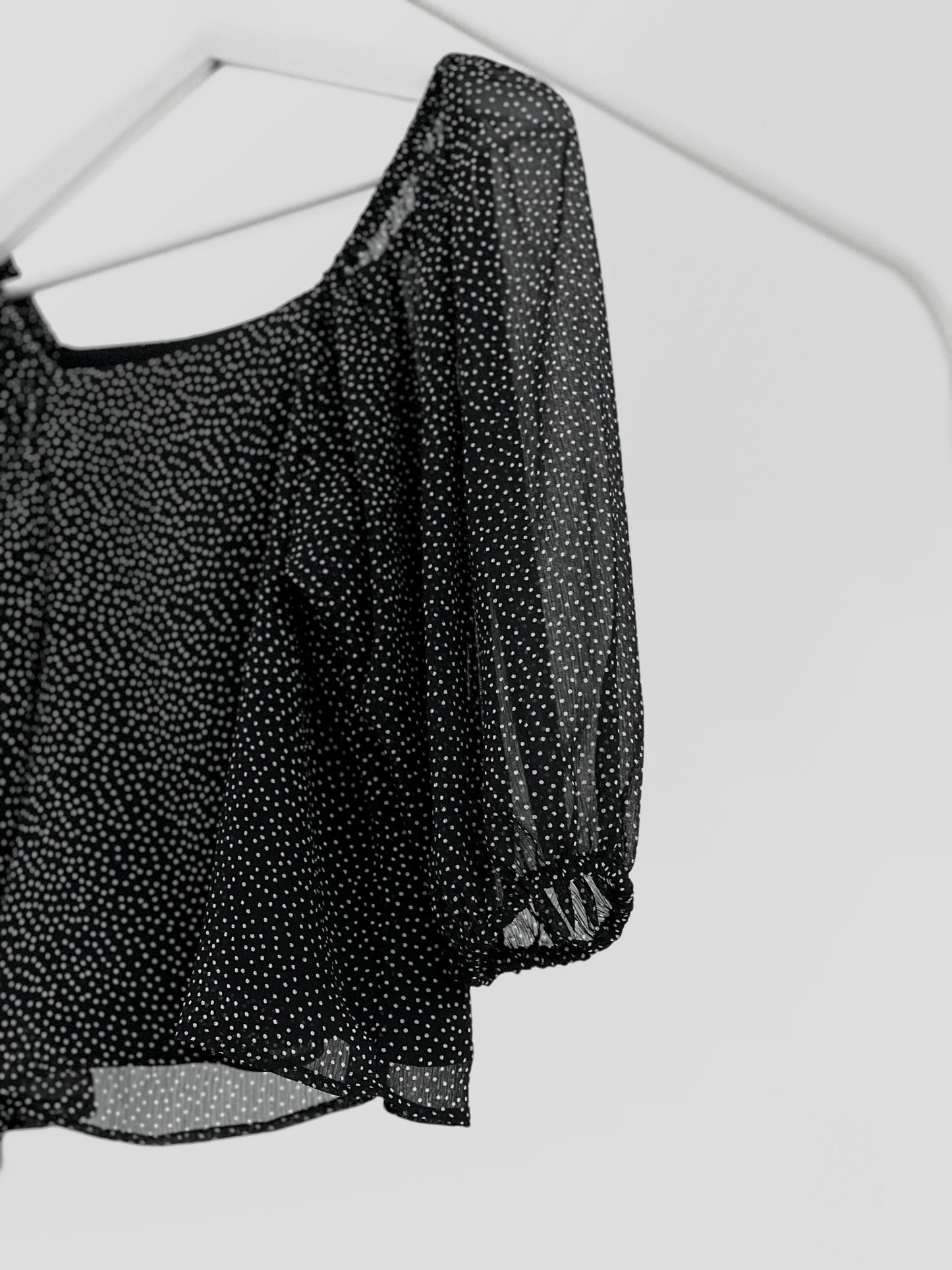 Nelia Trapezoid Top - Polka