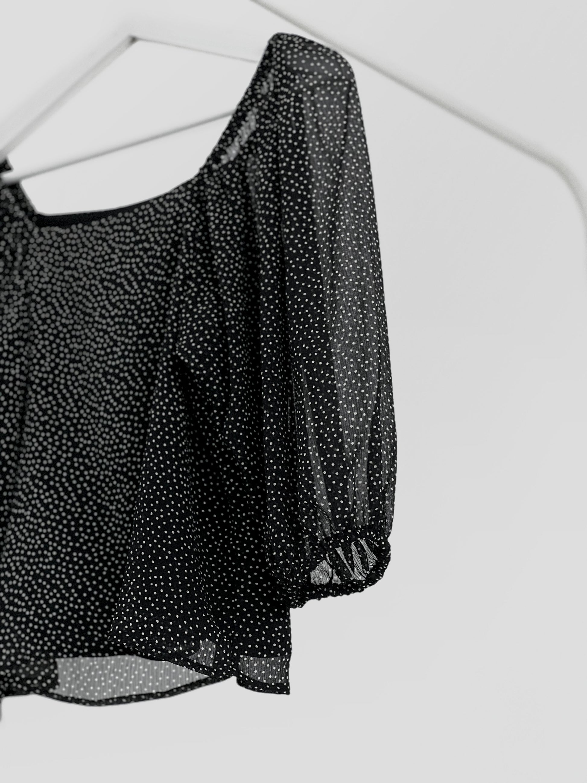 Nelia Trapezoid Top - Polka