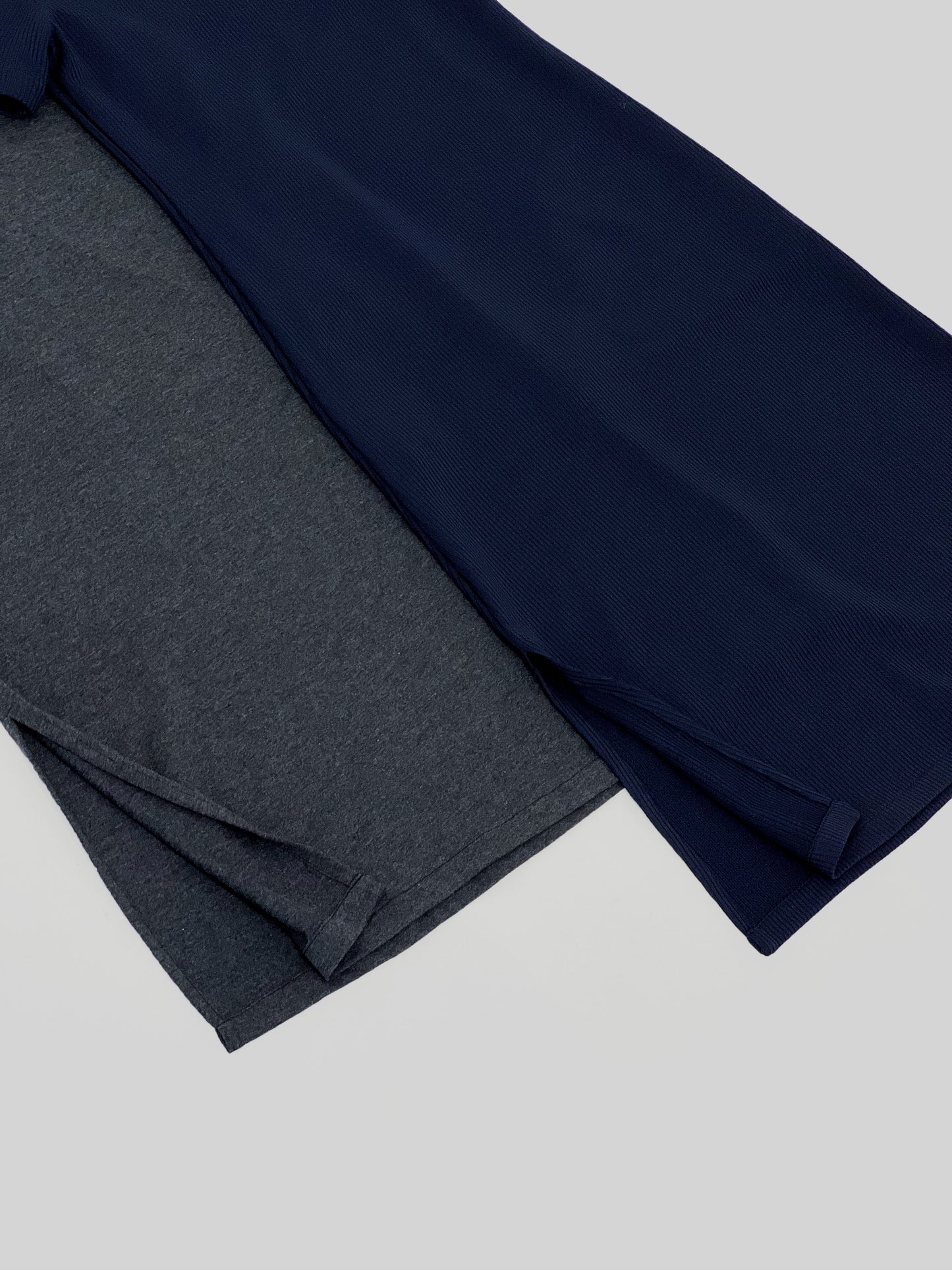 Rubi Collar V-Neck Collared Dress - Navy
