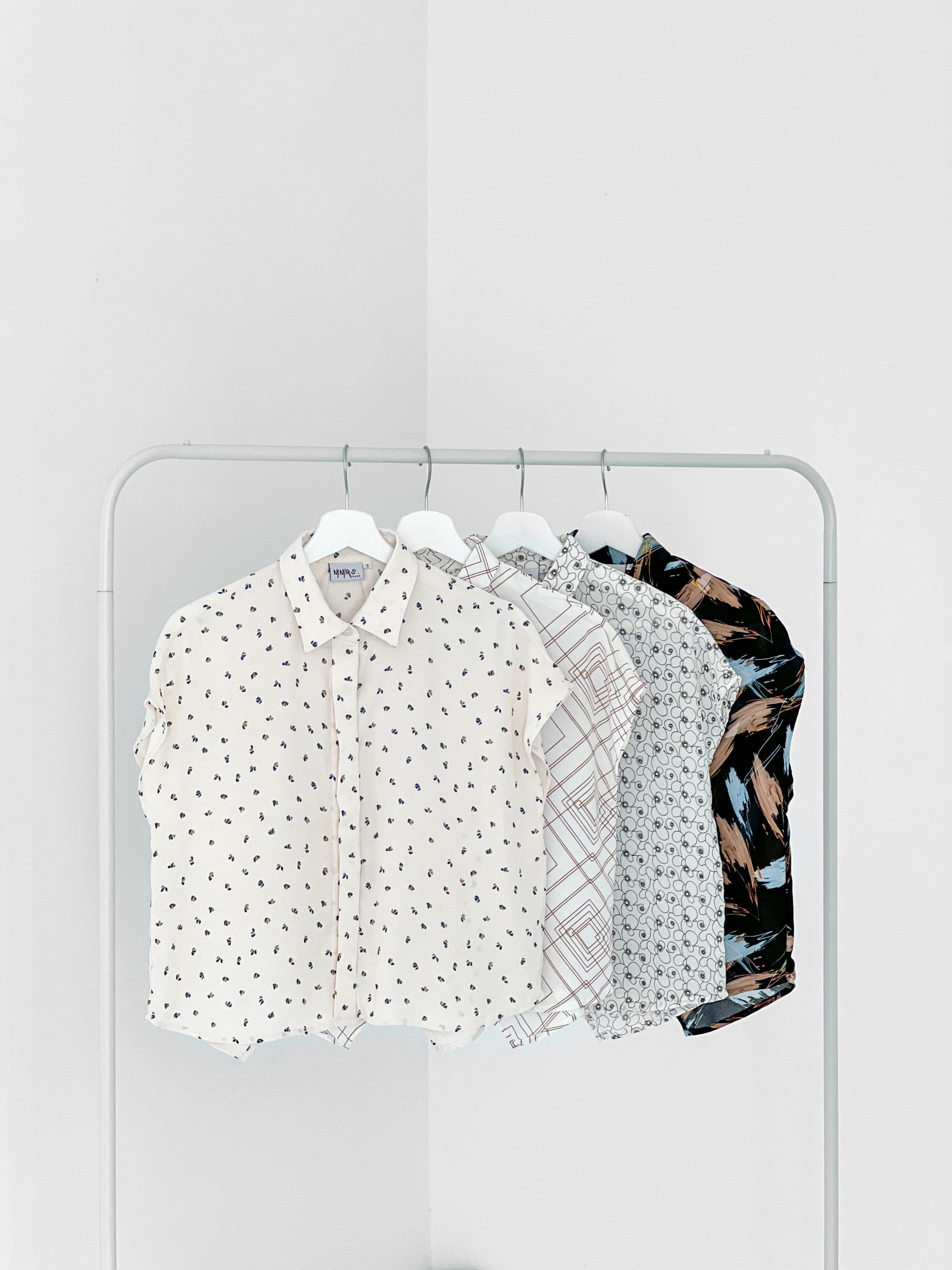 Serrano Printed Shirt - Black/Brown