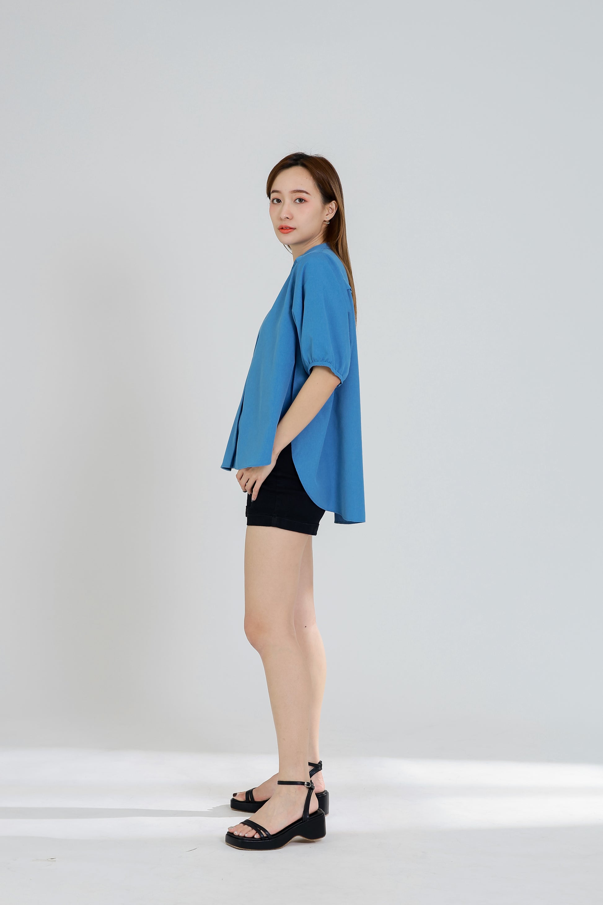 Shalina Mandrain V-Neck Shirt