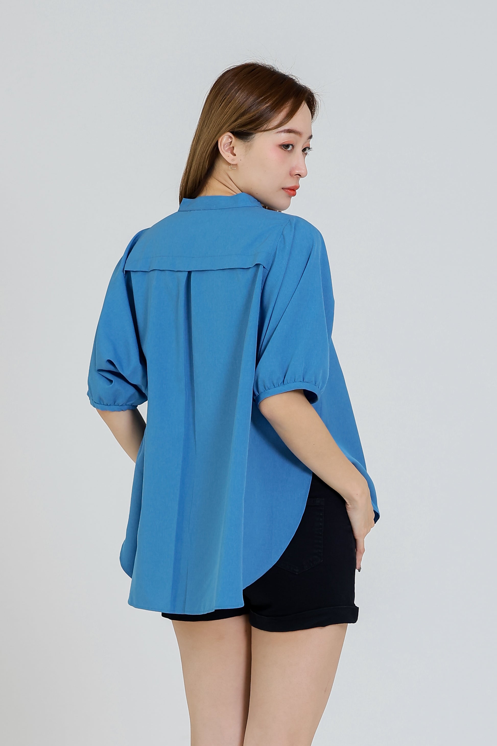 Shalina Mandrain V-Neck Shirt