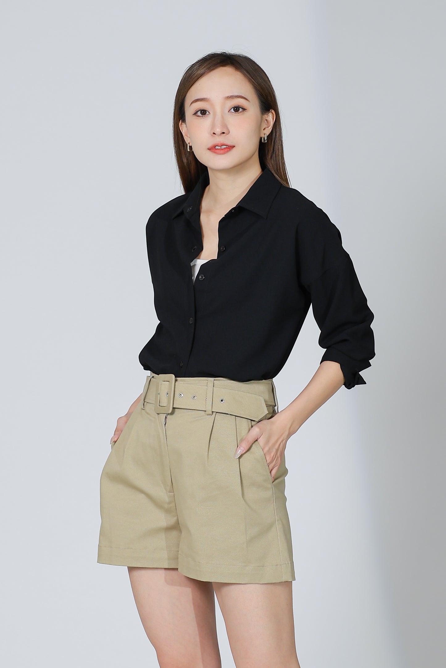Shandi Casual Shirt - Black