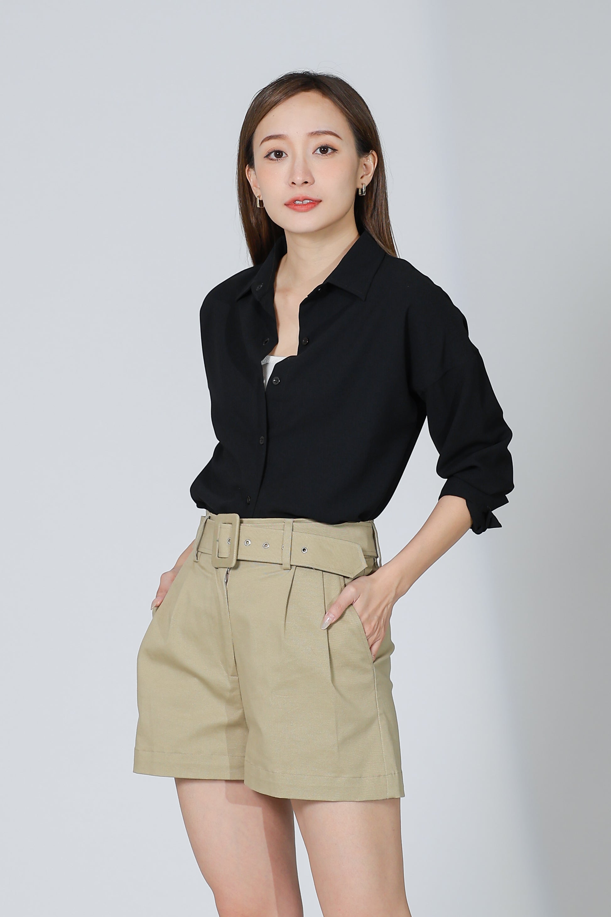 Shandi Casual Shirt - Black
