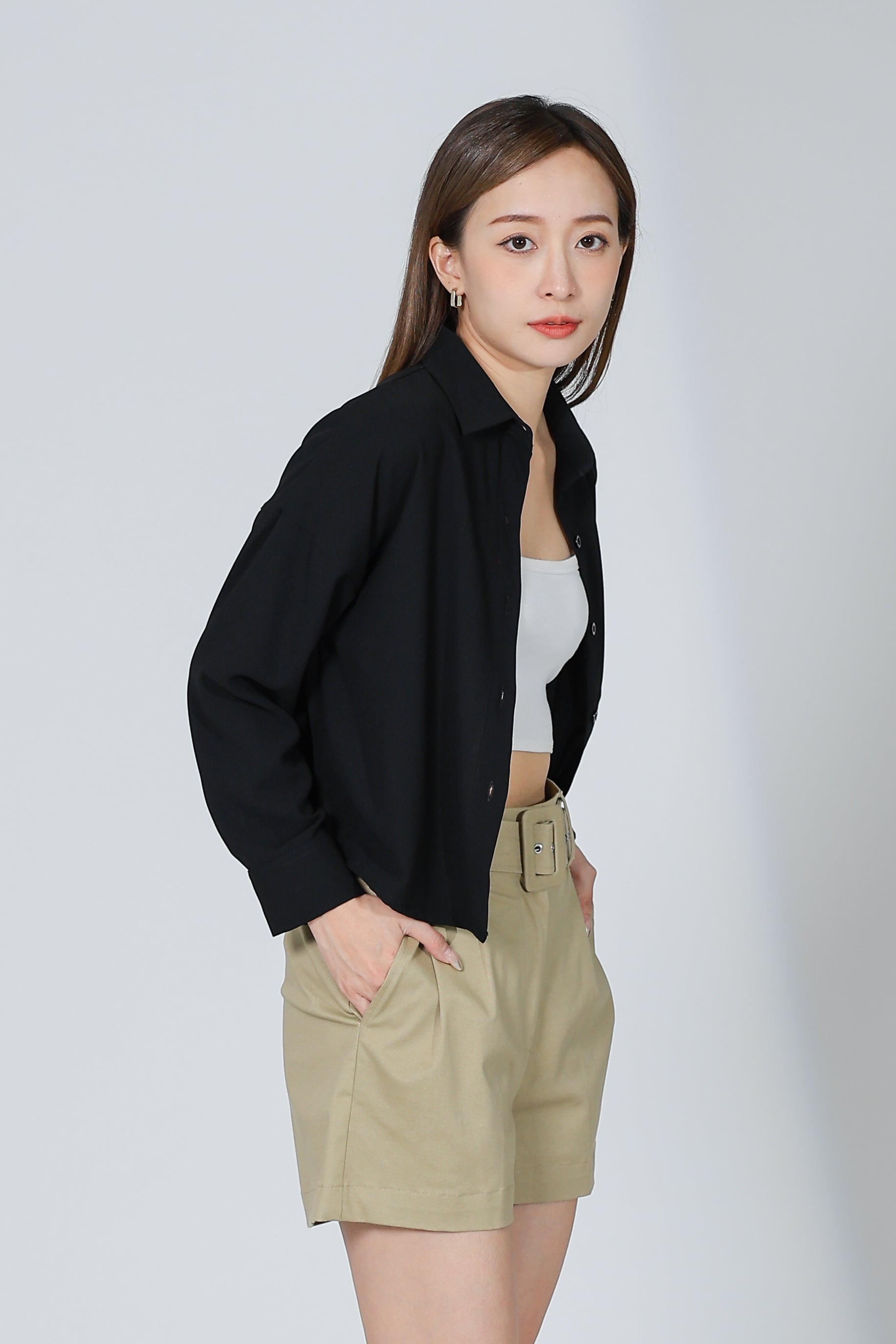 Shandi Casual Shirt - Black
