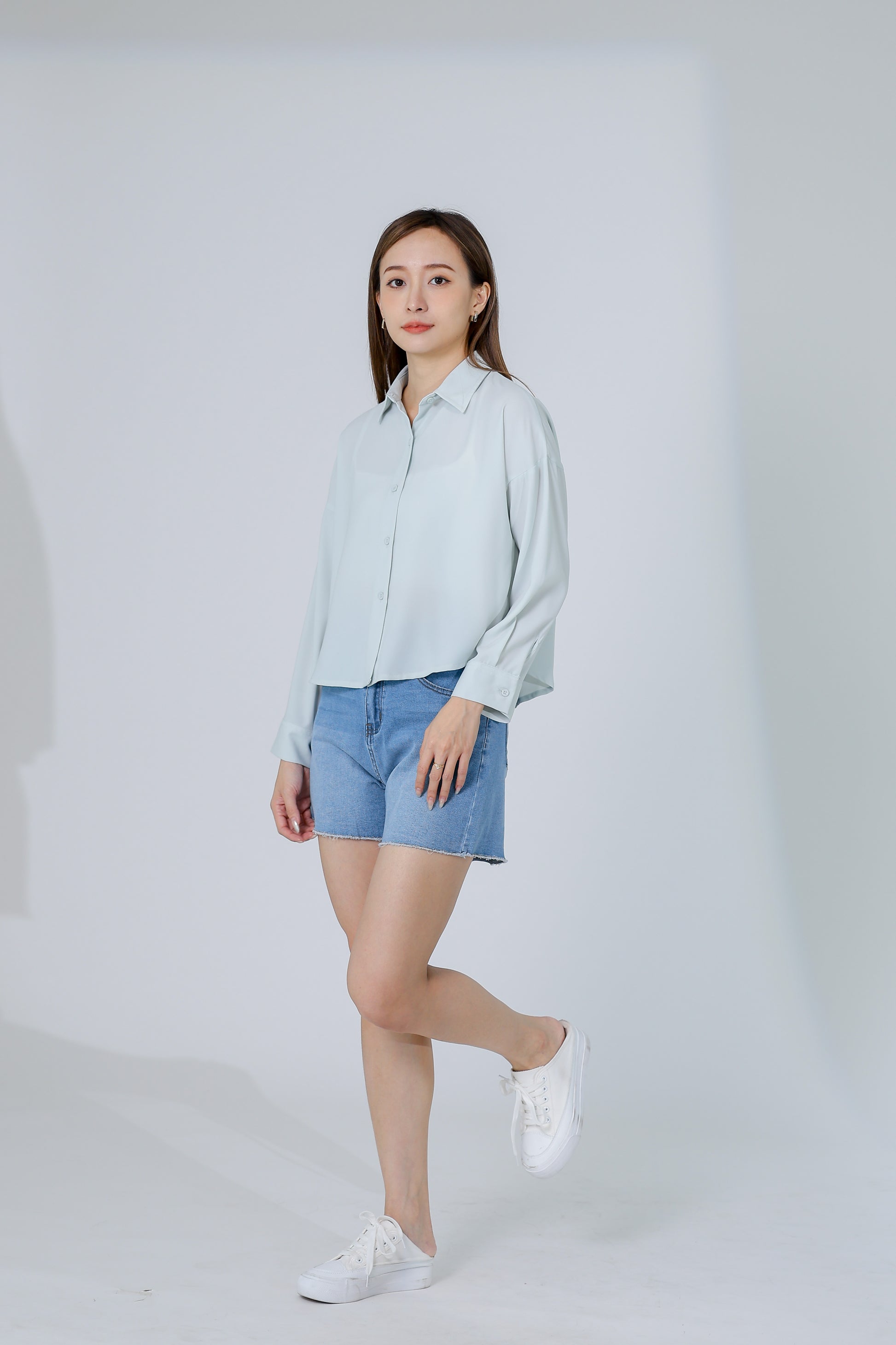 Shandi Casual Shirt - Mint