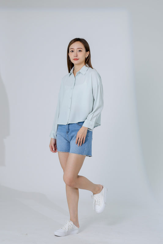 Shandi Casual Shirt - Mint