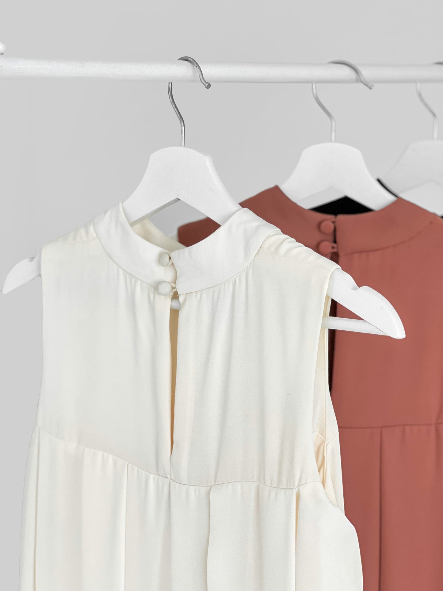 Shauna Babydoll Dress - Brown
