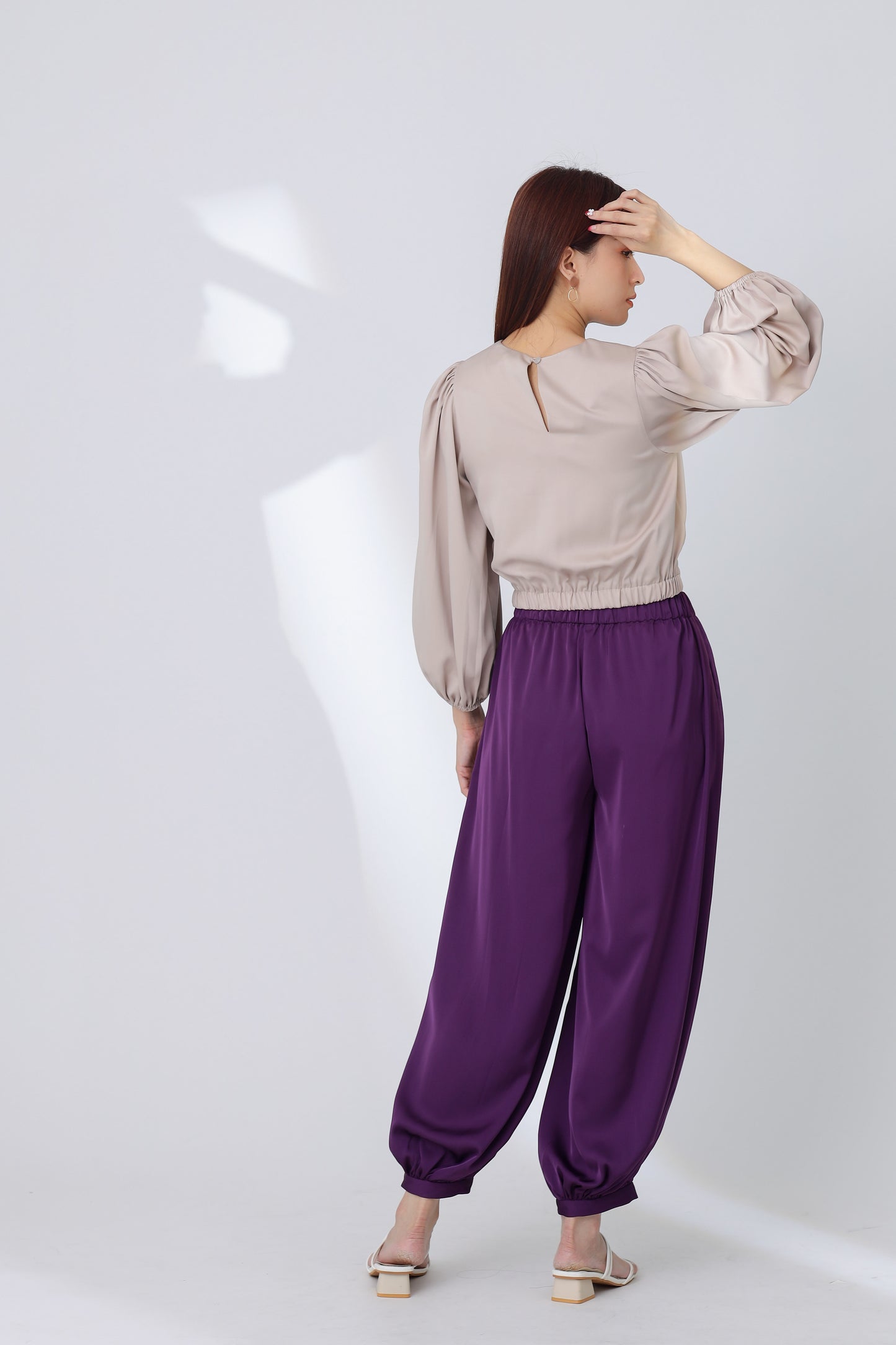 Umika Harem Pant - Purple