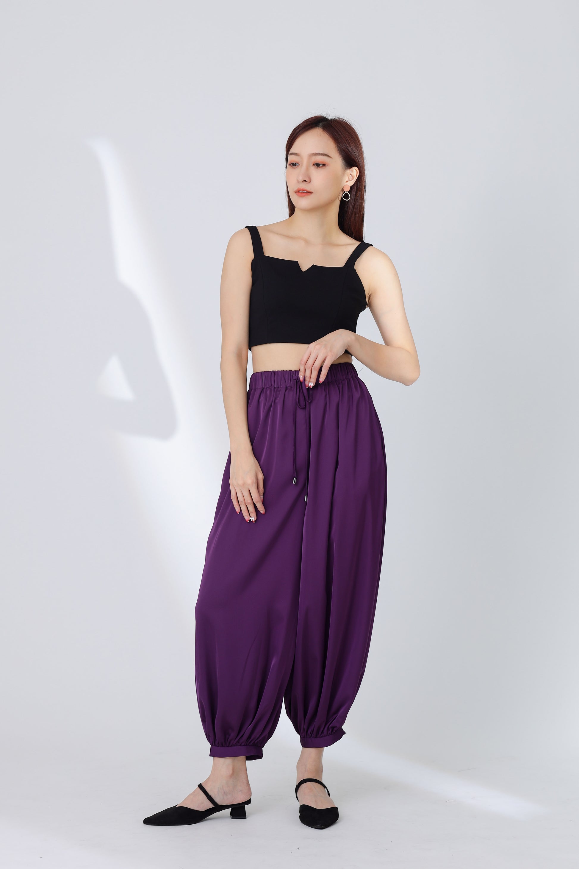 Umika Harem Pant - Purple