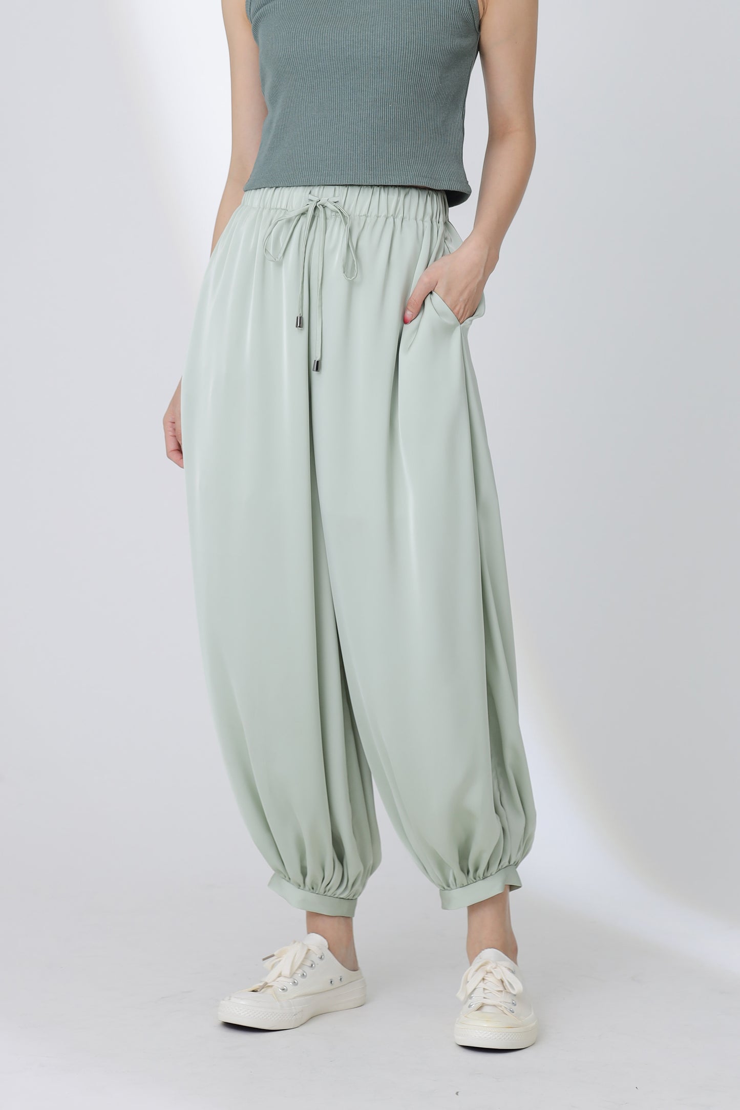 Umika Harem Pant - Sage Green