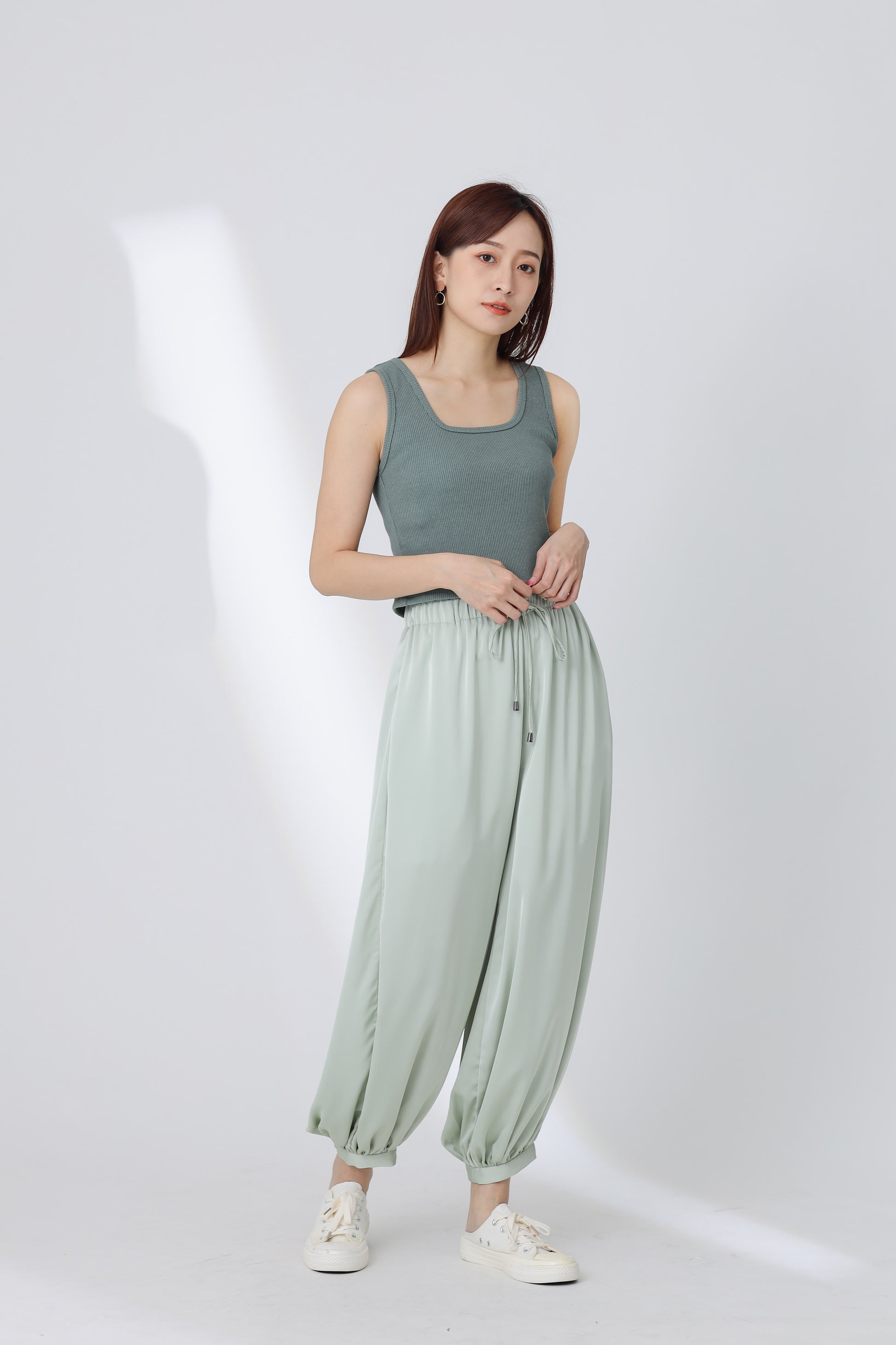 Umika Harem Pant - Sage Green