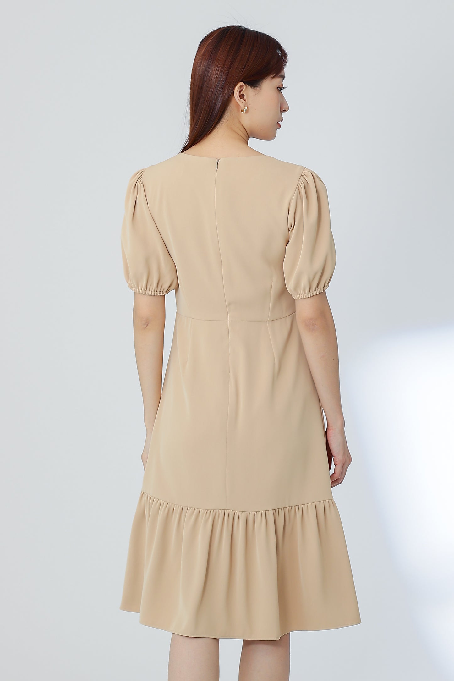 Winona Versatile Midi Dress - Nude
