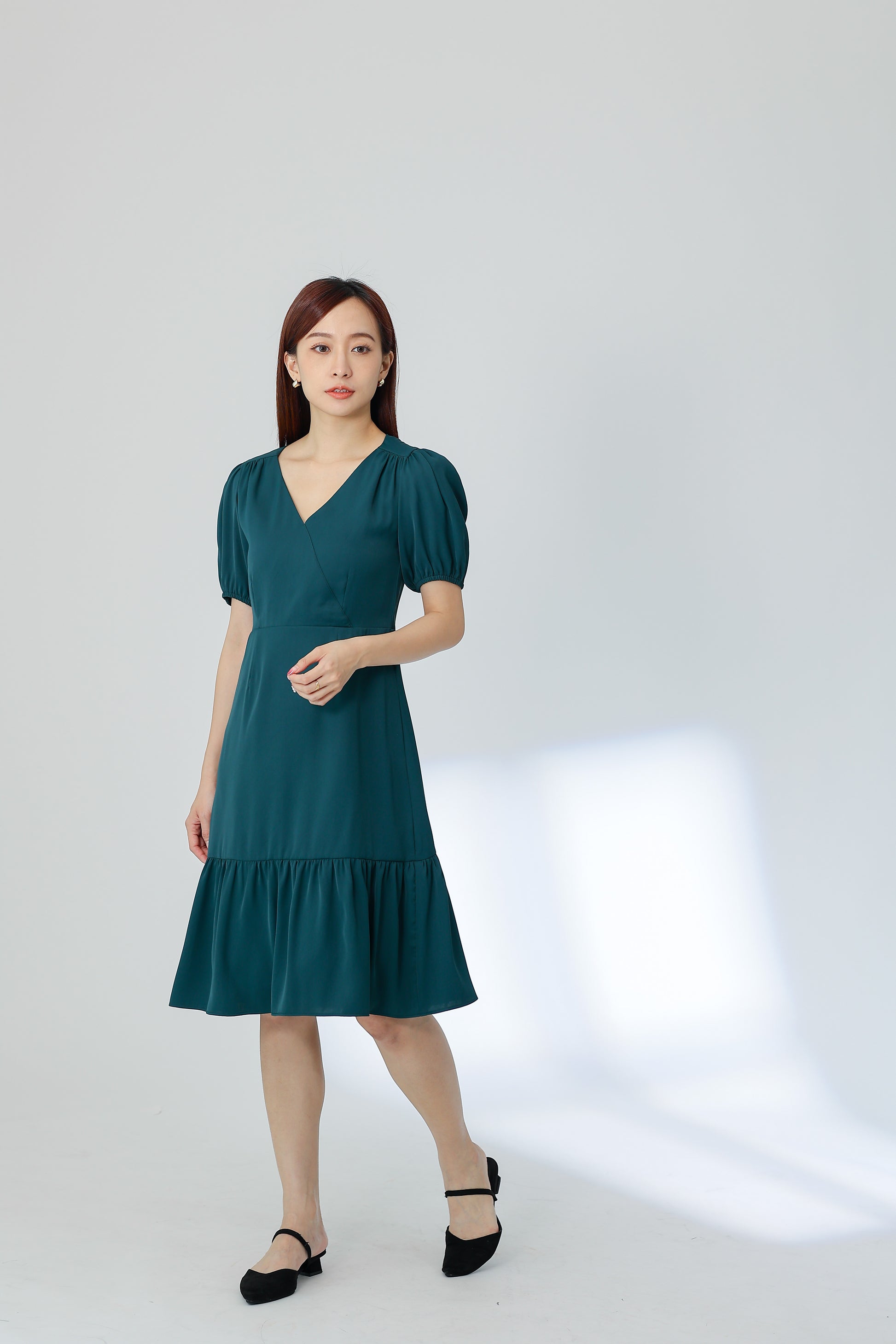 Winona Versatile Midi Dress - Emerald