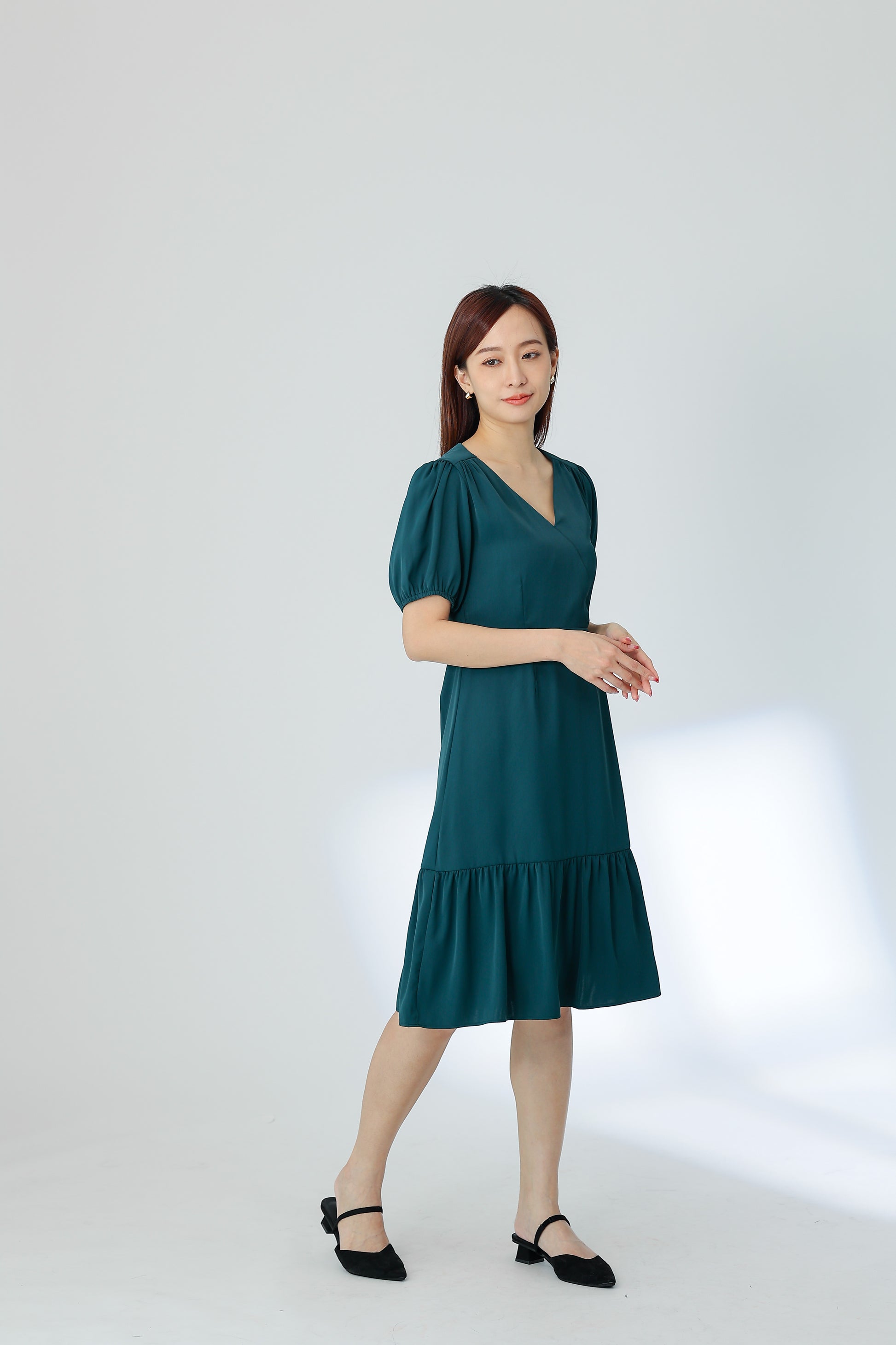 Winona Versatile Midi Dress - Emerald
