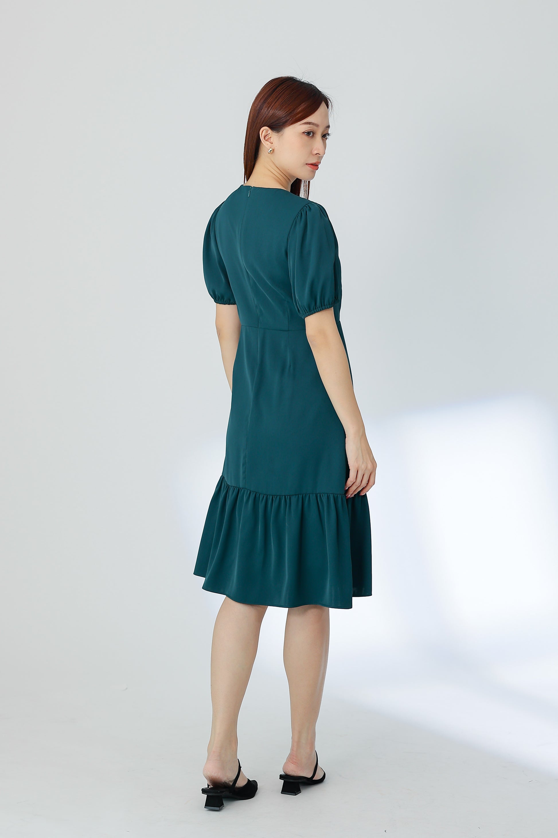 Winona Versatile Midi Dress - Emerald