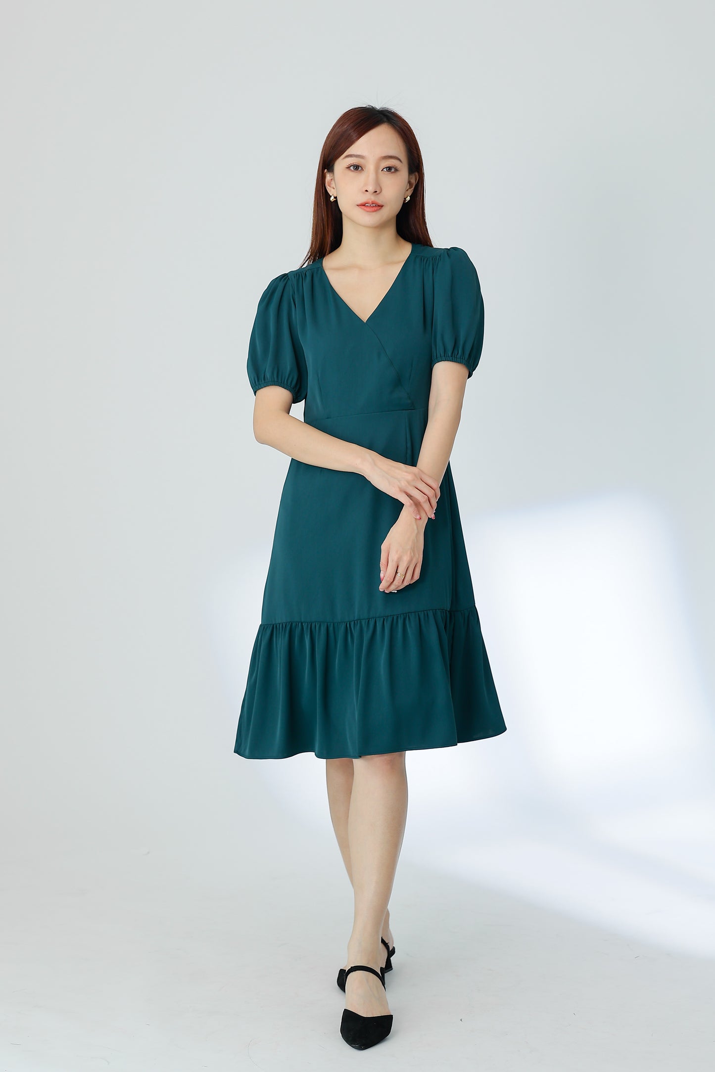 Winona Versatile Midi Dress - Emerald