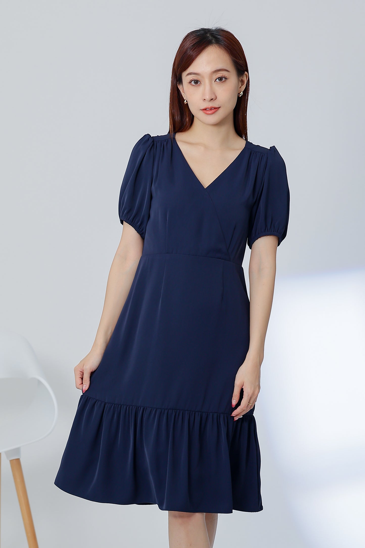 Winona Versatile Midi Dress - Navy
