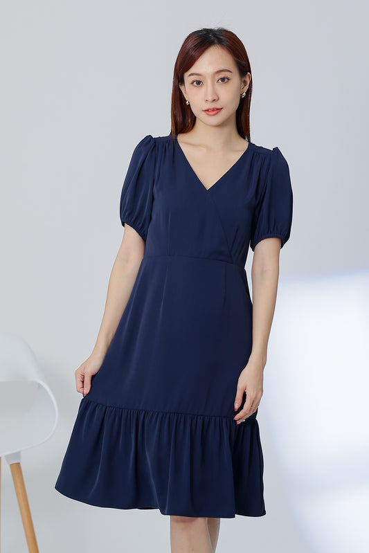 Winona Versatile Midi Dress - Navy