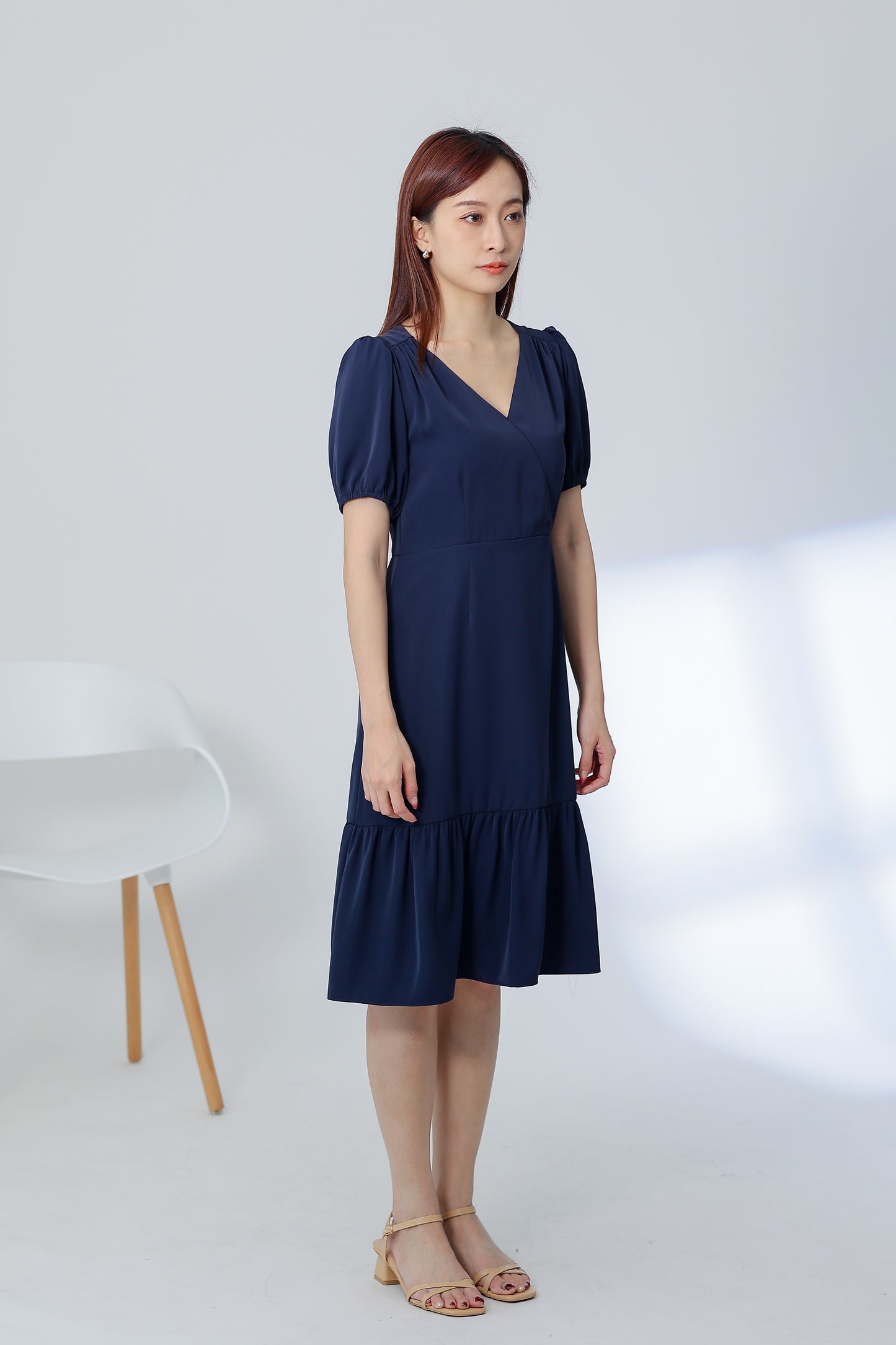 Winona Versatile Midi Dress - Navy