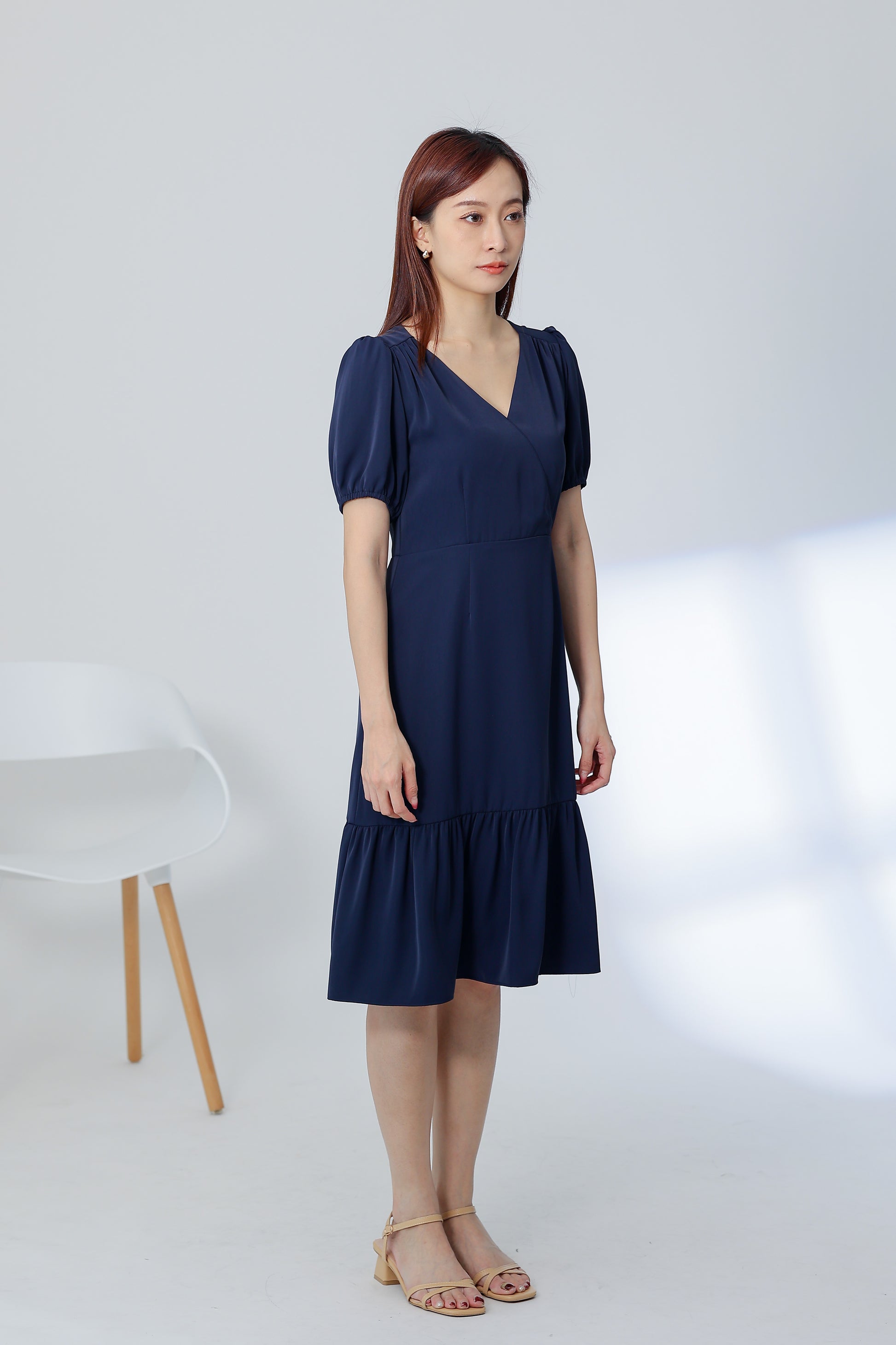 Winona Versatile Midi Dress - Navy