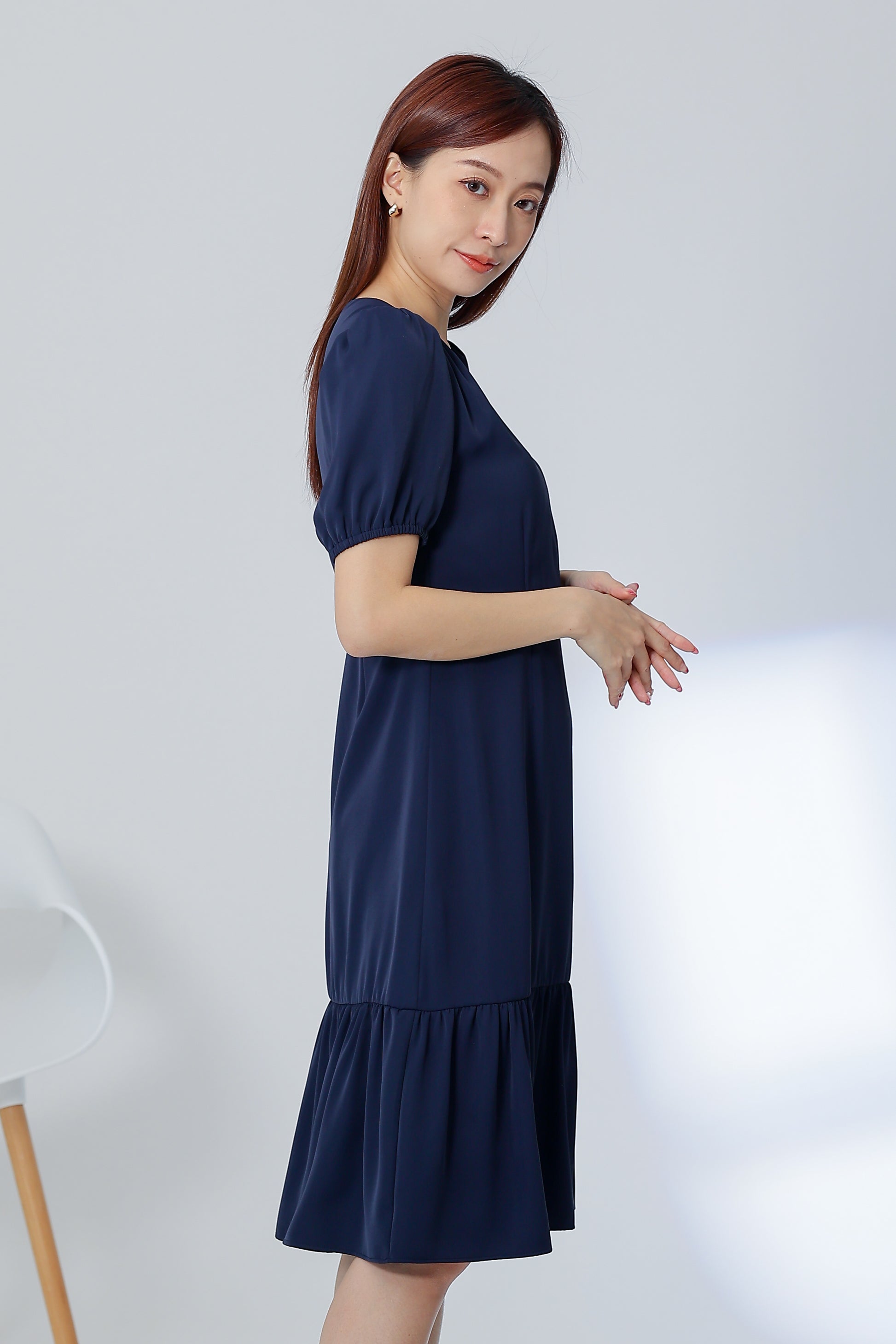Winona Versatile Midi Dress - Navy