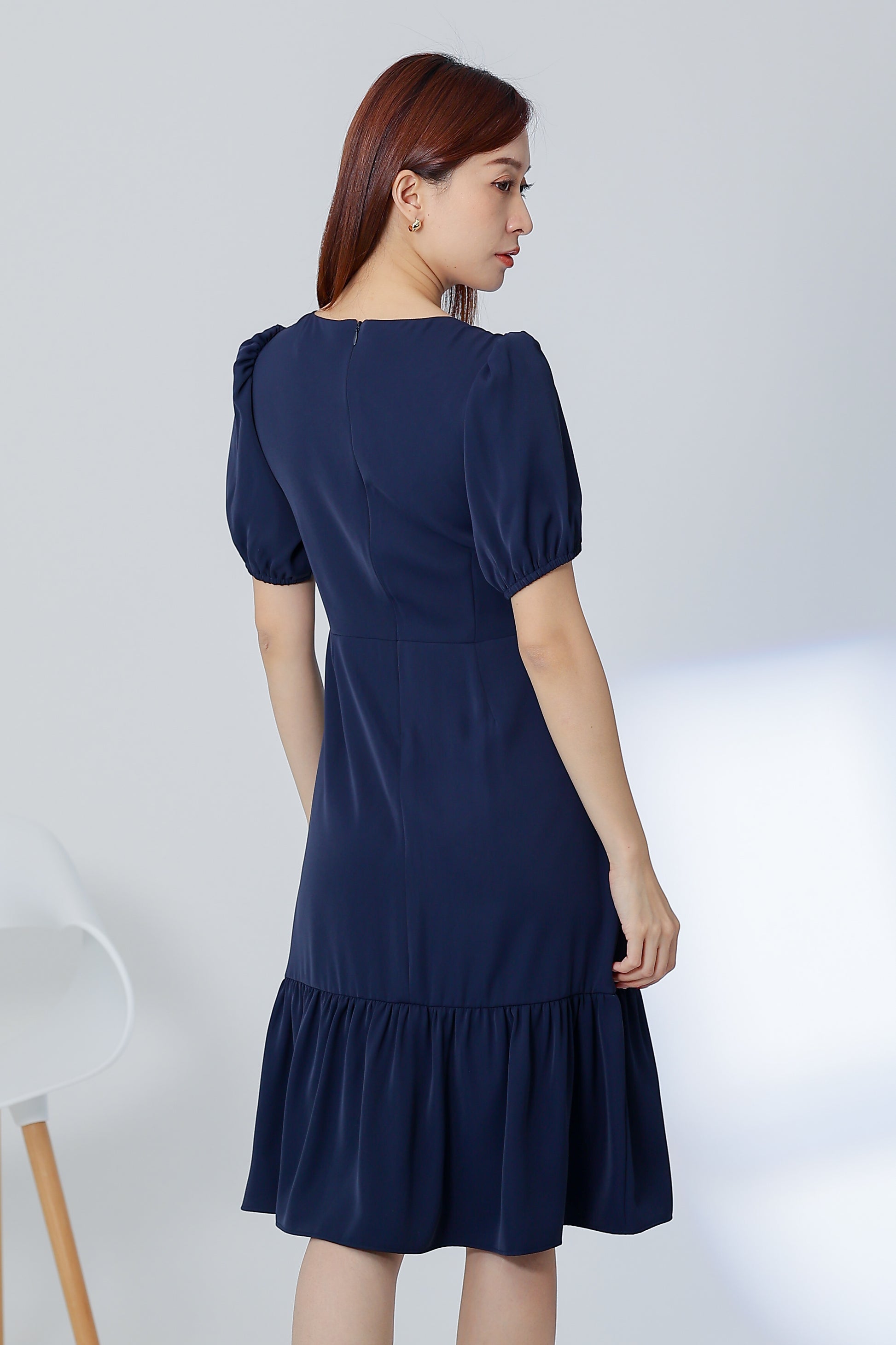 Winona Versatile Midi Dress - Navy