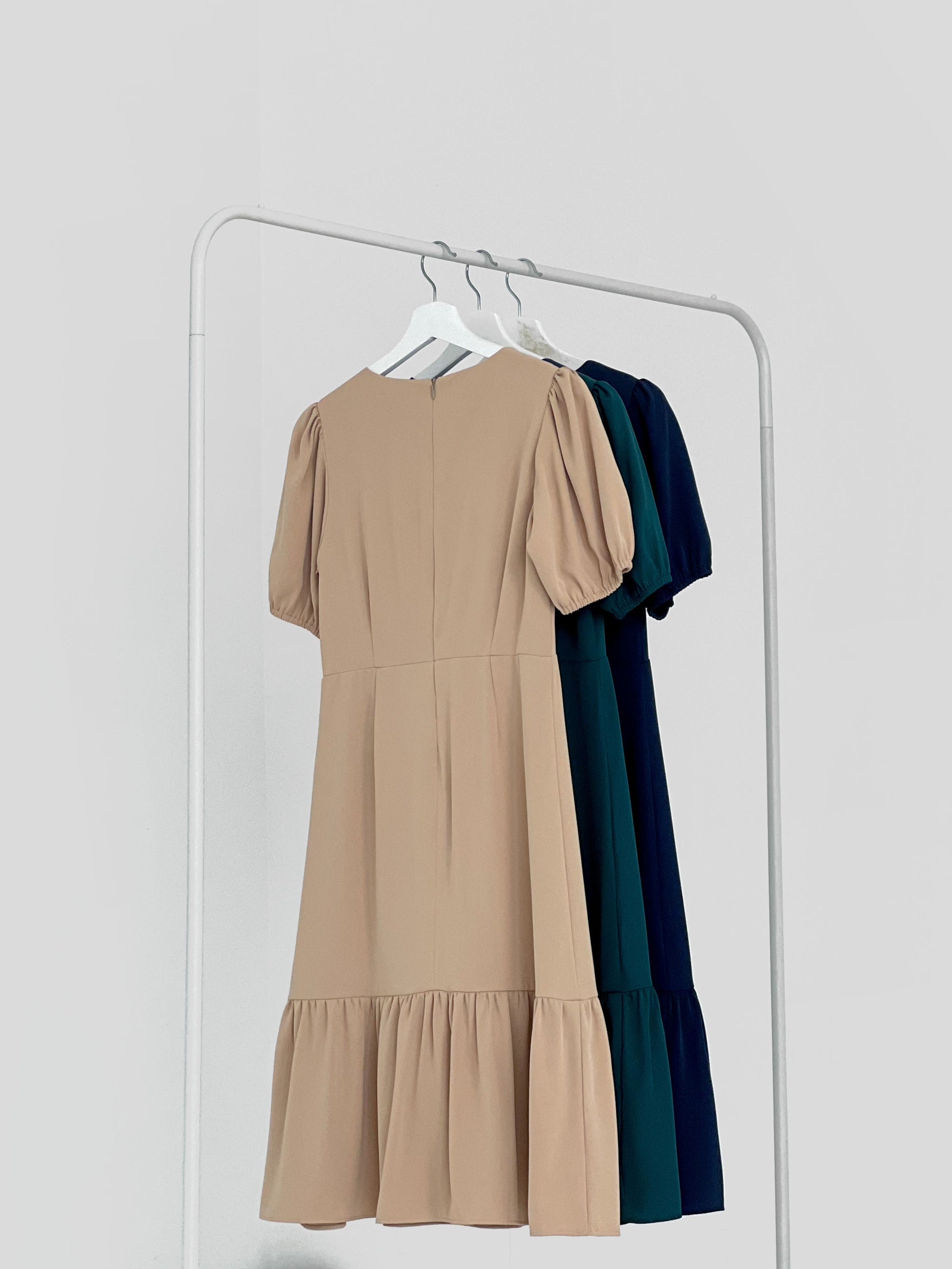 Winona Versatile Midi Dress - Nude